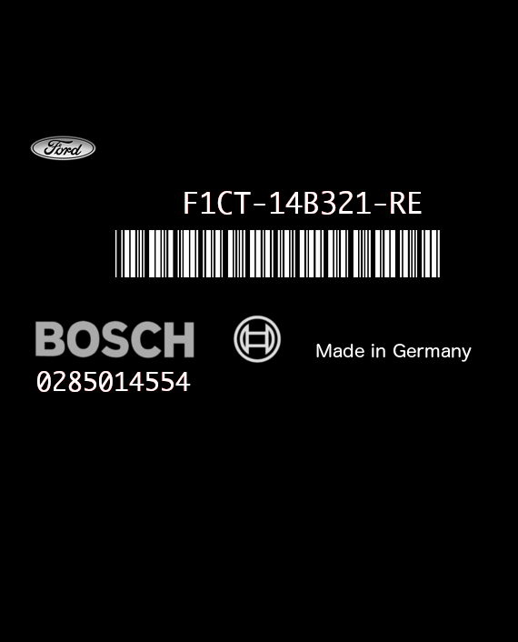 BOSCH 0285014554 FORD C-MAX F1CT-14B321-RE F1CT14B321RE EEPROM 95640