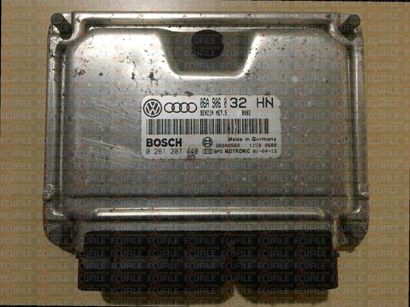 BOSCH ME7.5 0261207440 AUDI A3 1.8T 180HP 06A906032HN 1037363908