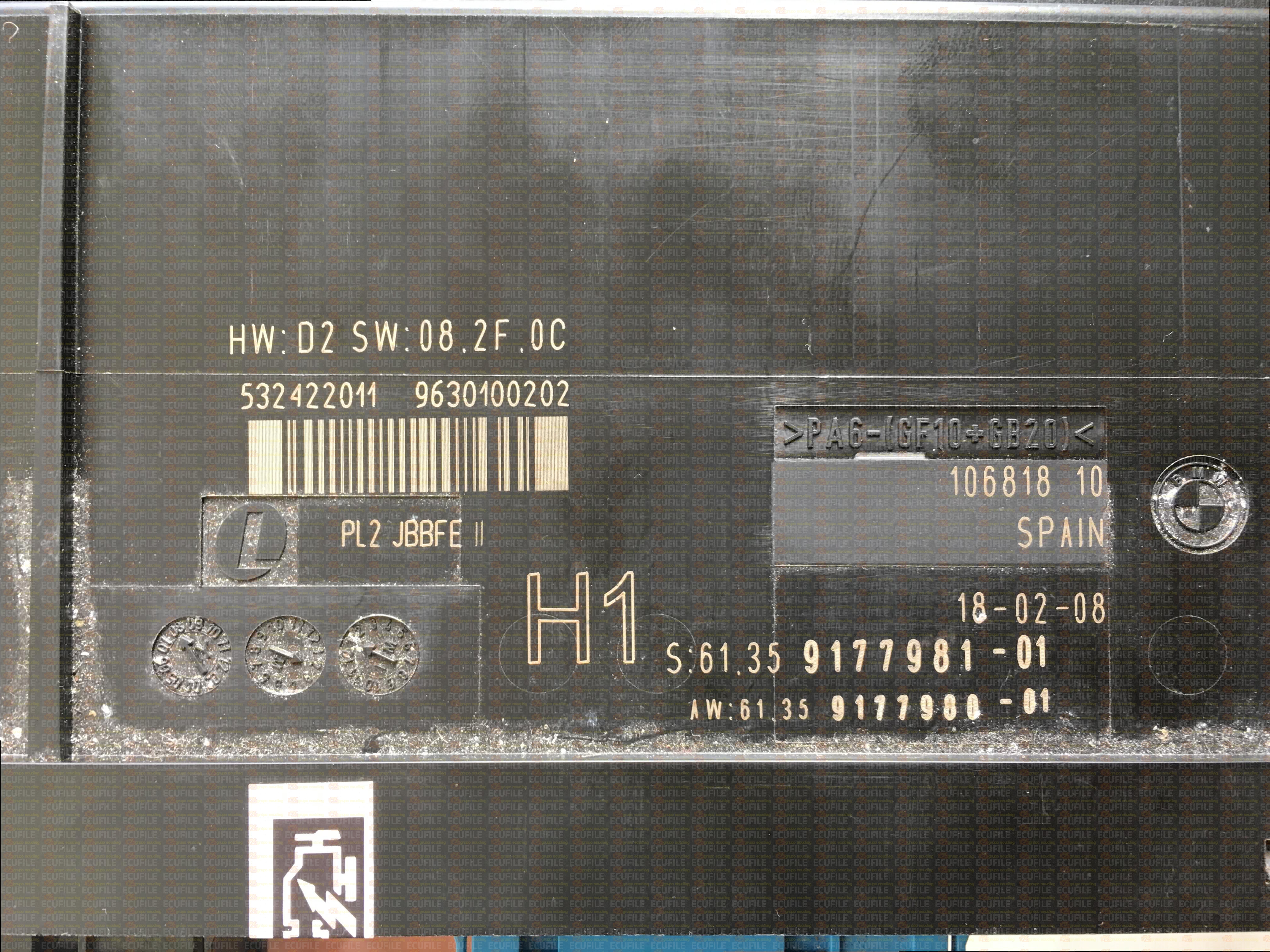 LEAR PL2 JBBFE II 532422011 BMW 61.359177981-01 61.359177980-01