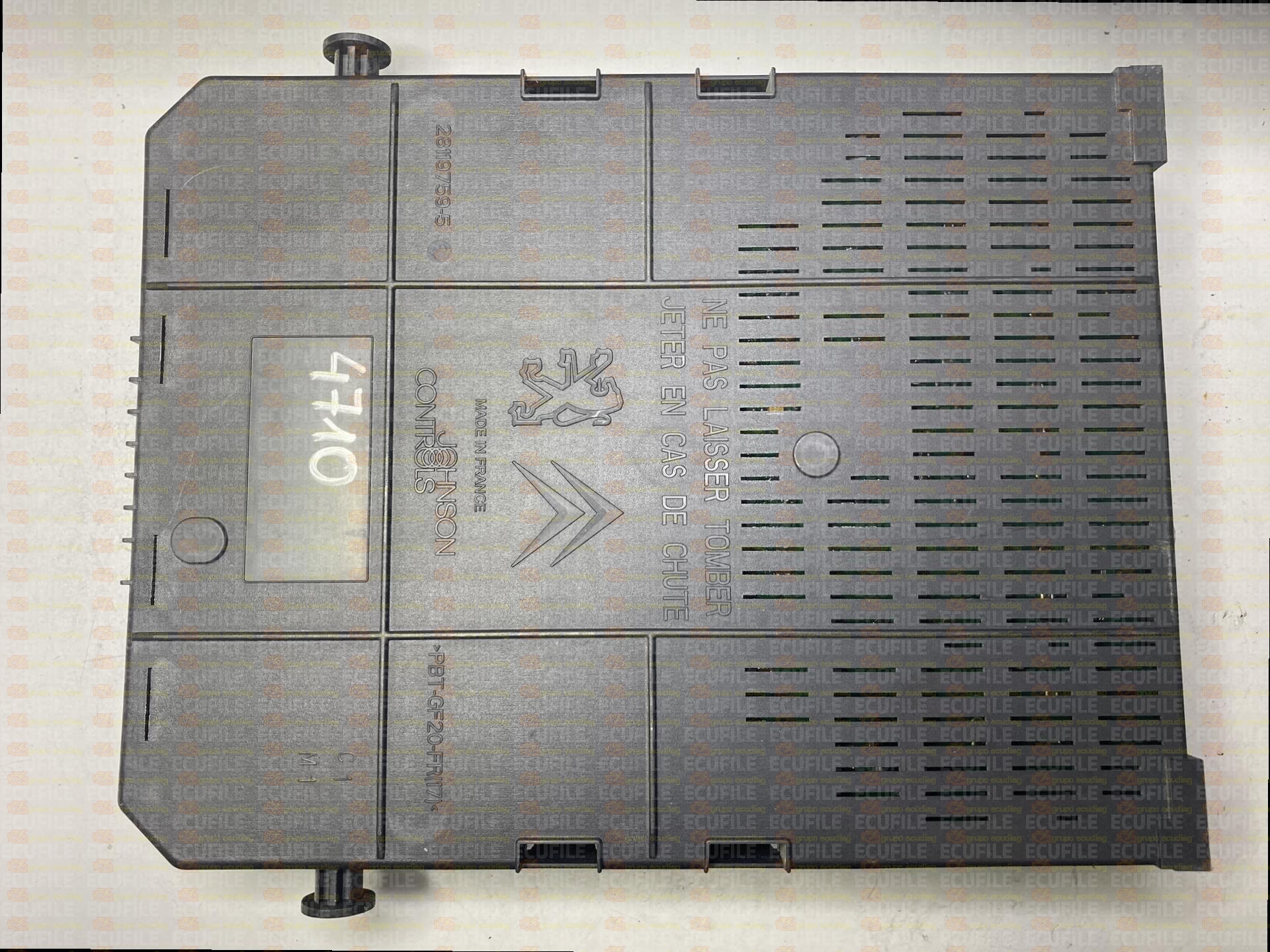 JOHNSON CONTROLS BSI04EV K05-00 28119249-6D CITROEN C4 9664059180 SW 9666647080 - 09.34 SIGNATURE 31.FE