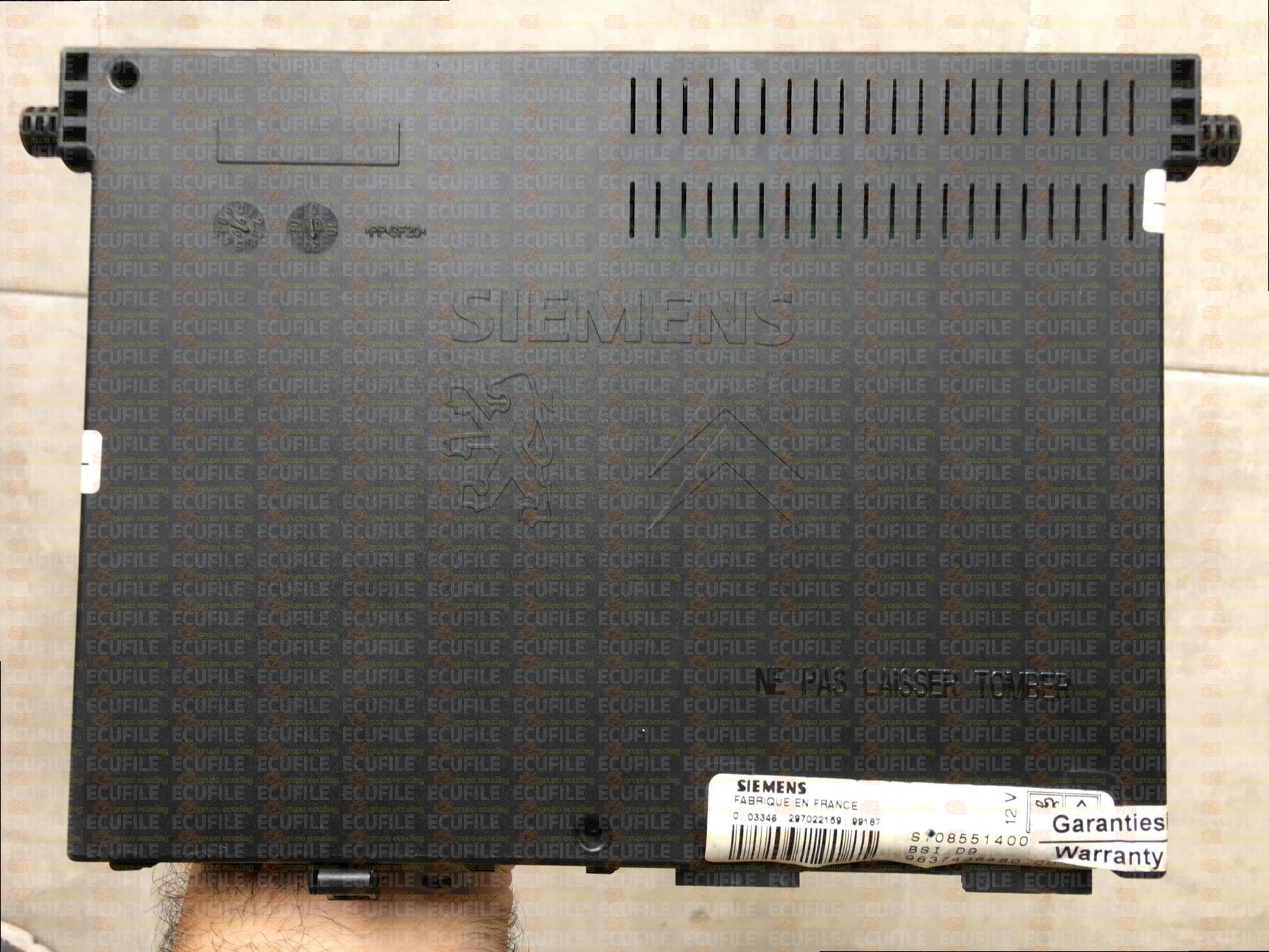 SIEMENS BSI D9 S108551400C PEUGEOT 406 9637436480 B4