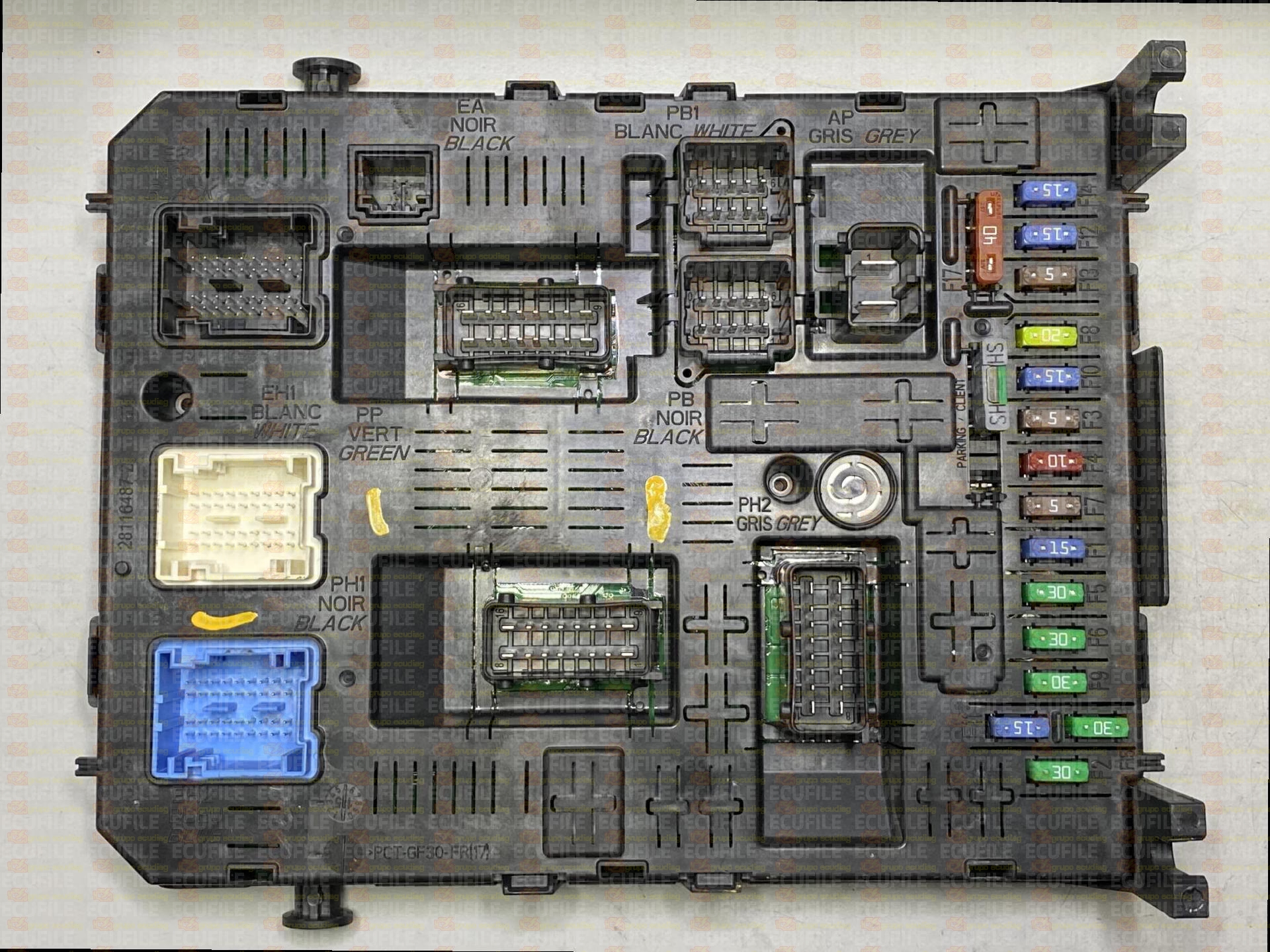 JOHNSON CONTROLS BSI04EV2 KE1-00 282902903 CITROEN BERLINGO II PEUGEOT PARTNER 9812188580 SW 9891969380 - 71.29 SIGNATURE 1D.C7