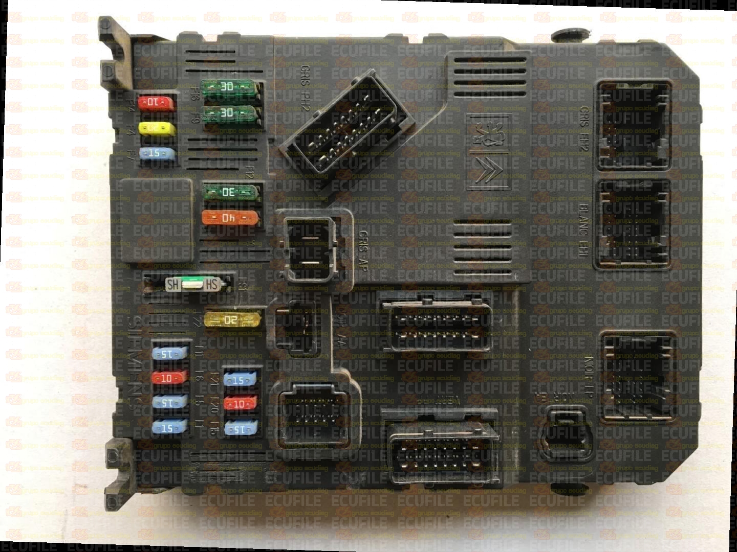 SIEMENS BSI E01-00 S118085320C CITROEN XSARA PICASSO I 9652474680 HG 1403