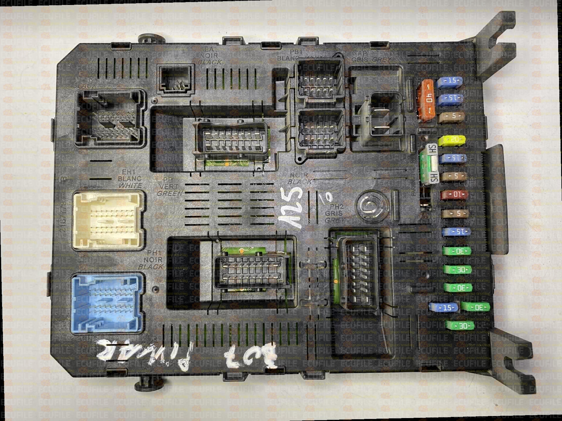 JOHNSON CONTROLS BSI 2004 H05-01 21678931-5B CITROEN C4 9656530580 SW 9662148580 - 09.08 SIGNATURE 77.E8
