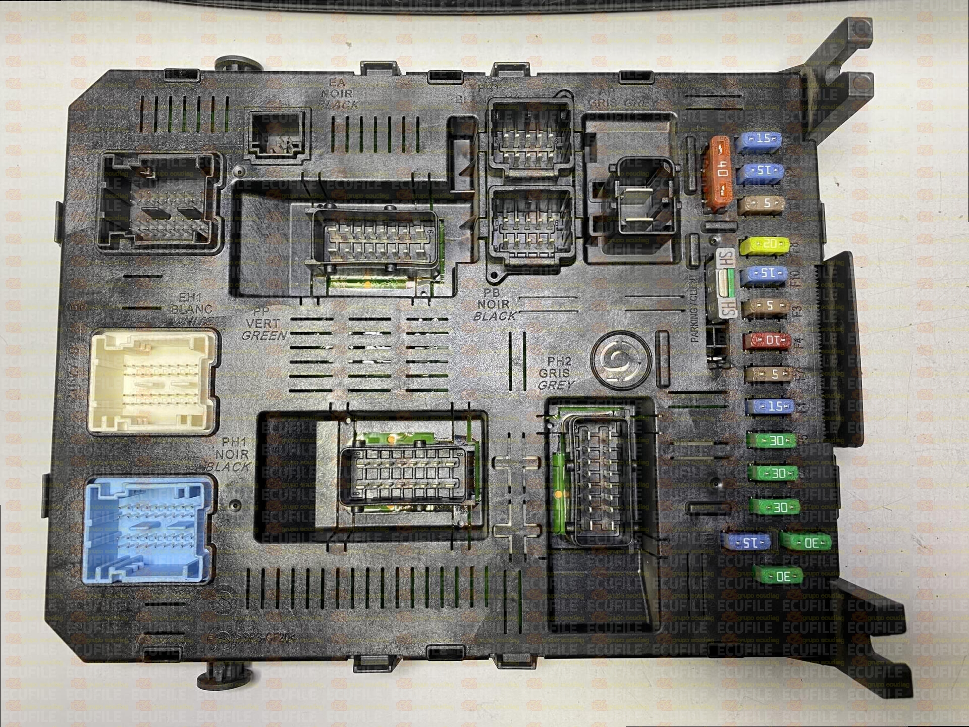 JOHNSON CONTROLS BSI 2004 H05-01 28117435-2A CITROEN C4 9661940480 SW 9662148580 - 09.08 SIGNATURE 77.E8