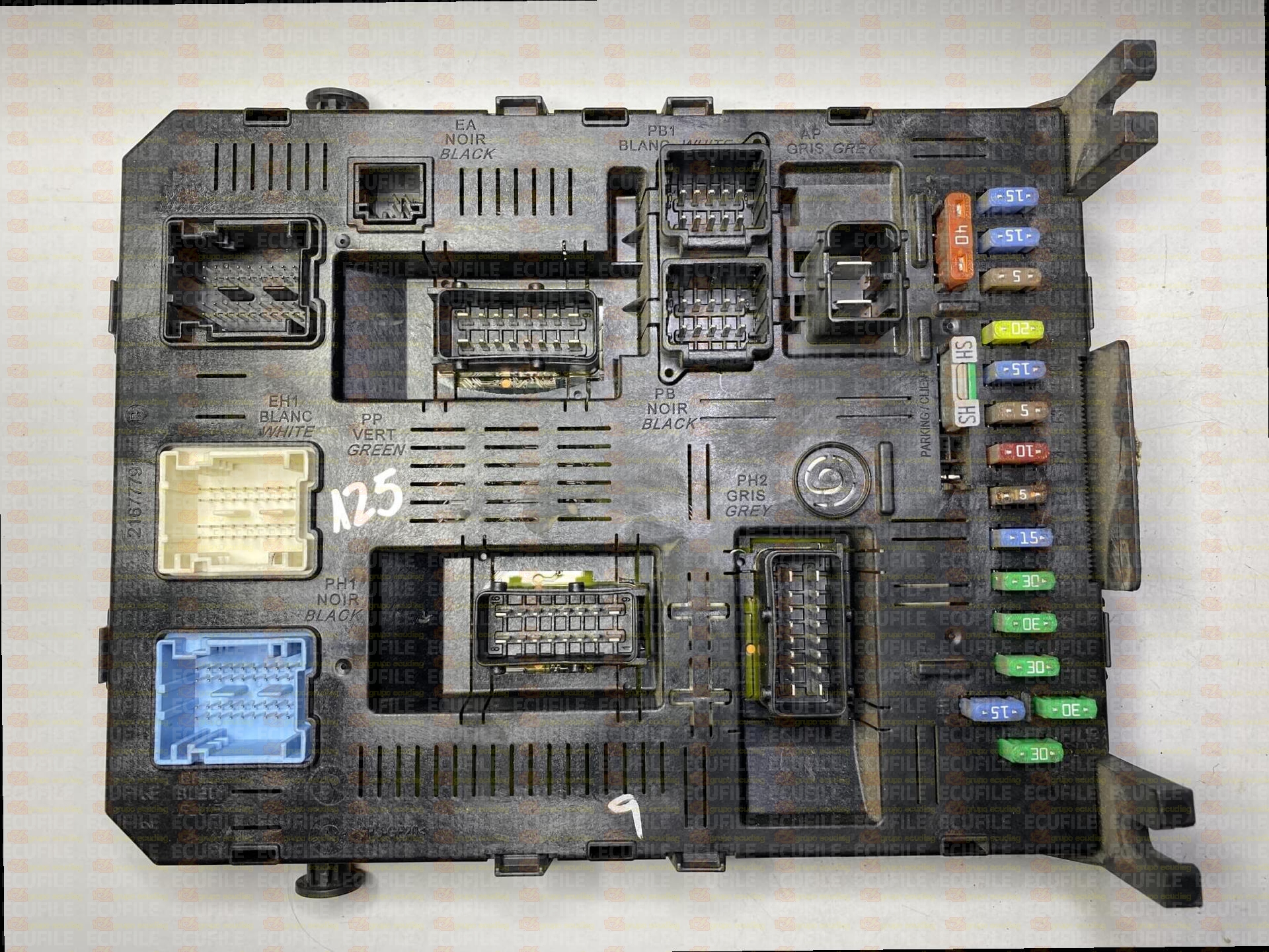 JOHNSON CONTROLS BSI 2004 H05-01 28113346-8A CITROEN C4 9660105980 SW 9658677580 - 08.2E SIGNATURE 69.36
