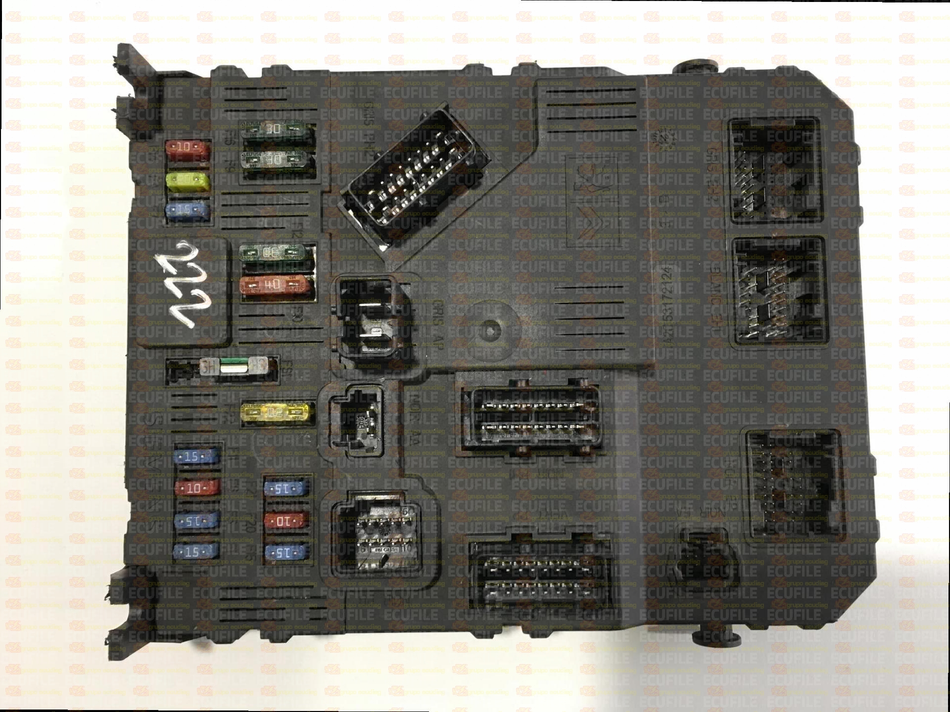 SIEMENS BSI E01-00 S118085320F CITROEN BERLINGO II PEUGEOT PARTNER 9657999680 HG 170A