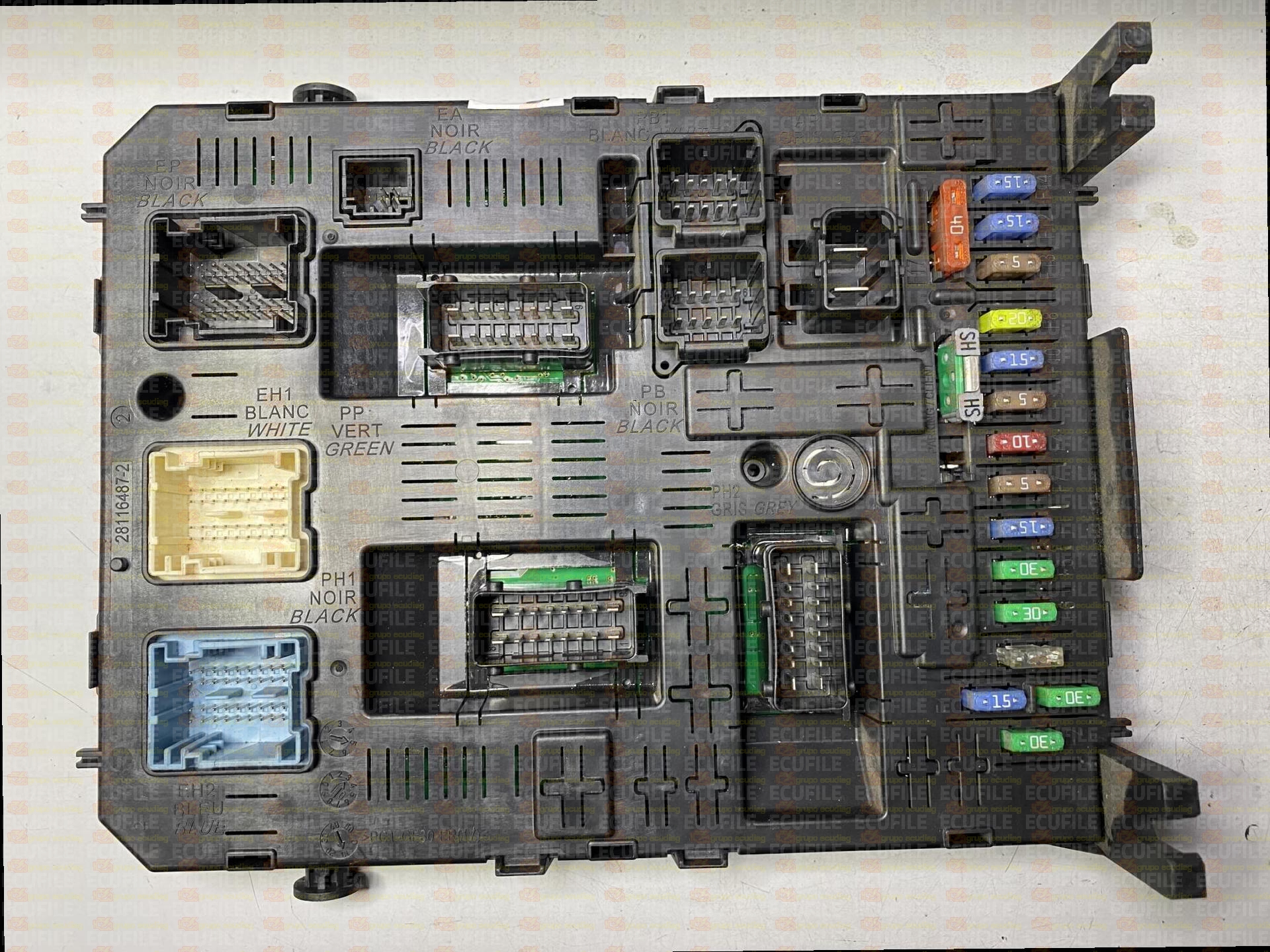 JOHNSON CONTROLS BSI04EV K03-00 281192454C CITROEN BERLINGO 9664058980 SW 9667176380 - 09.48 SIGNATURE 7F.0B