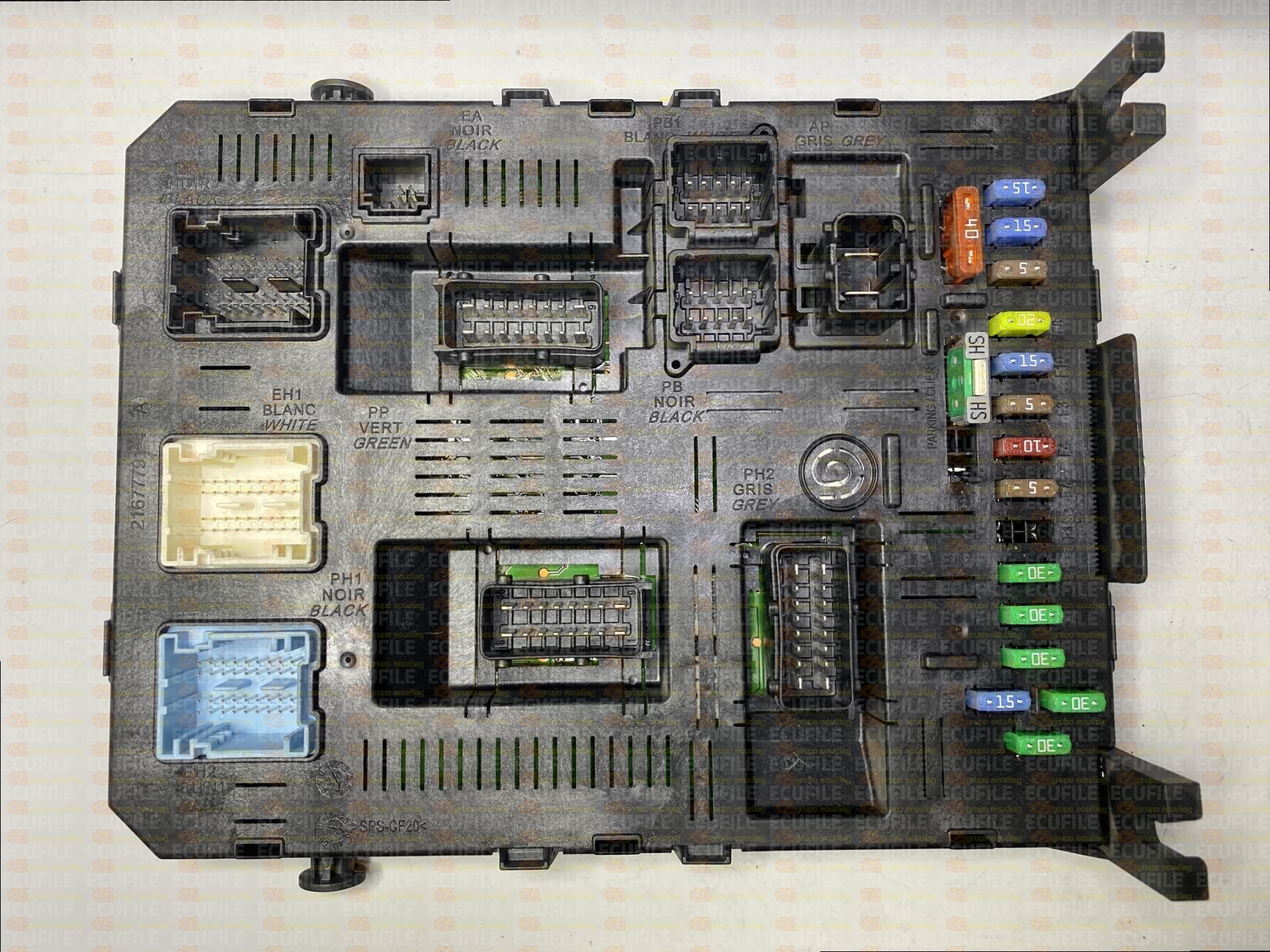 JOHNSON CONTROLS BSI 2004 H05-01 21678931-5D1 CITROEN C4 9656530580 SW 9658207580 - 08.2C SIGNATURE 0E.BE