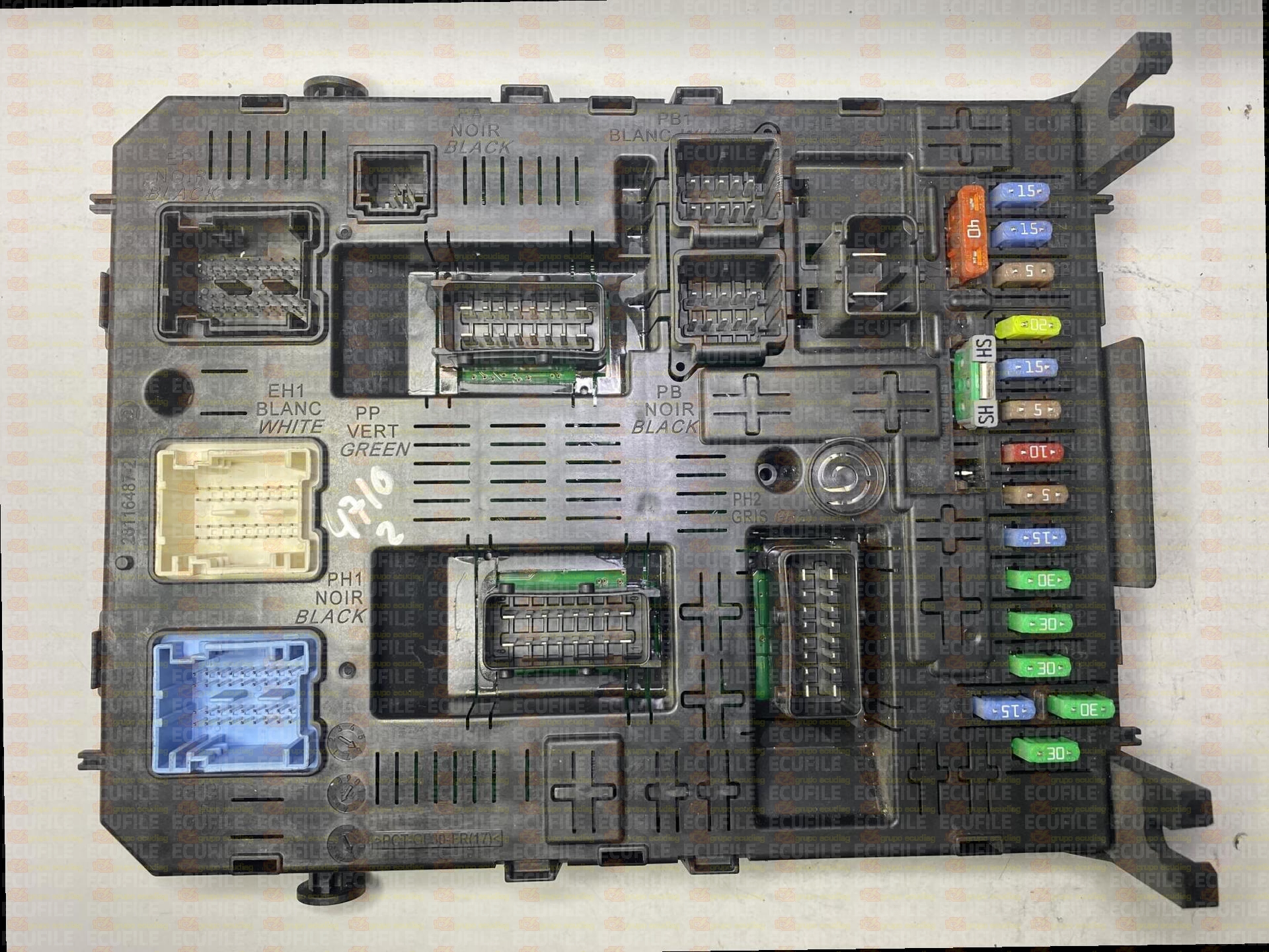 JOHNSON CONTROLS BSI04EV K05-00 28119249-6D CITROEN C4 9664059180 SW 9666647080 - 09.34 SIGNATURE 31.FE