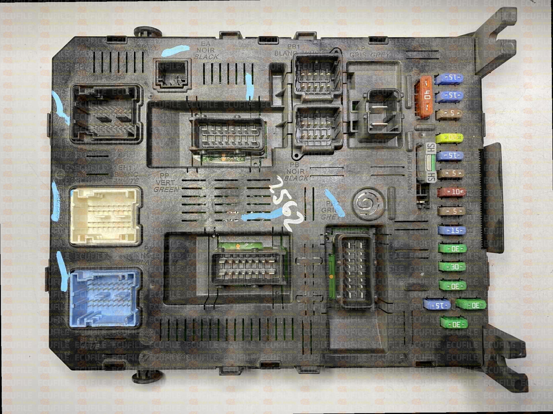 JOHNSON CONTROLS BSI 2004 H02-01 28117431-0A CITROEN C6 9661940180 SW 9663854080 - 09.54 SIGNATURE F6.98