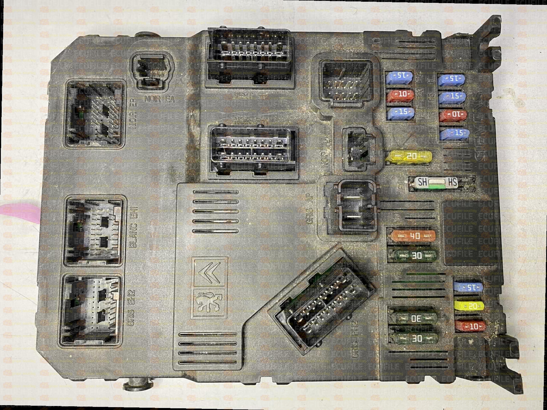 SIEMENS BSI E01-00 S118085320C PEUGEOT 206 I 9652474680 HG 2201 - 9654725980