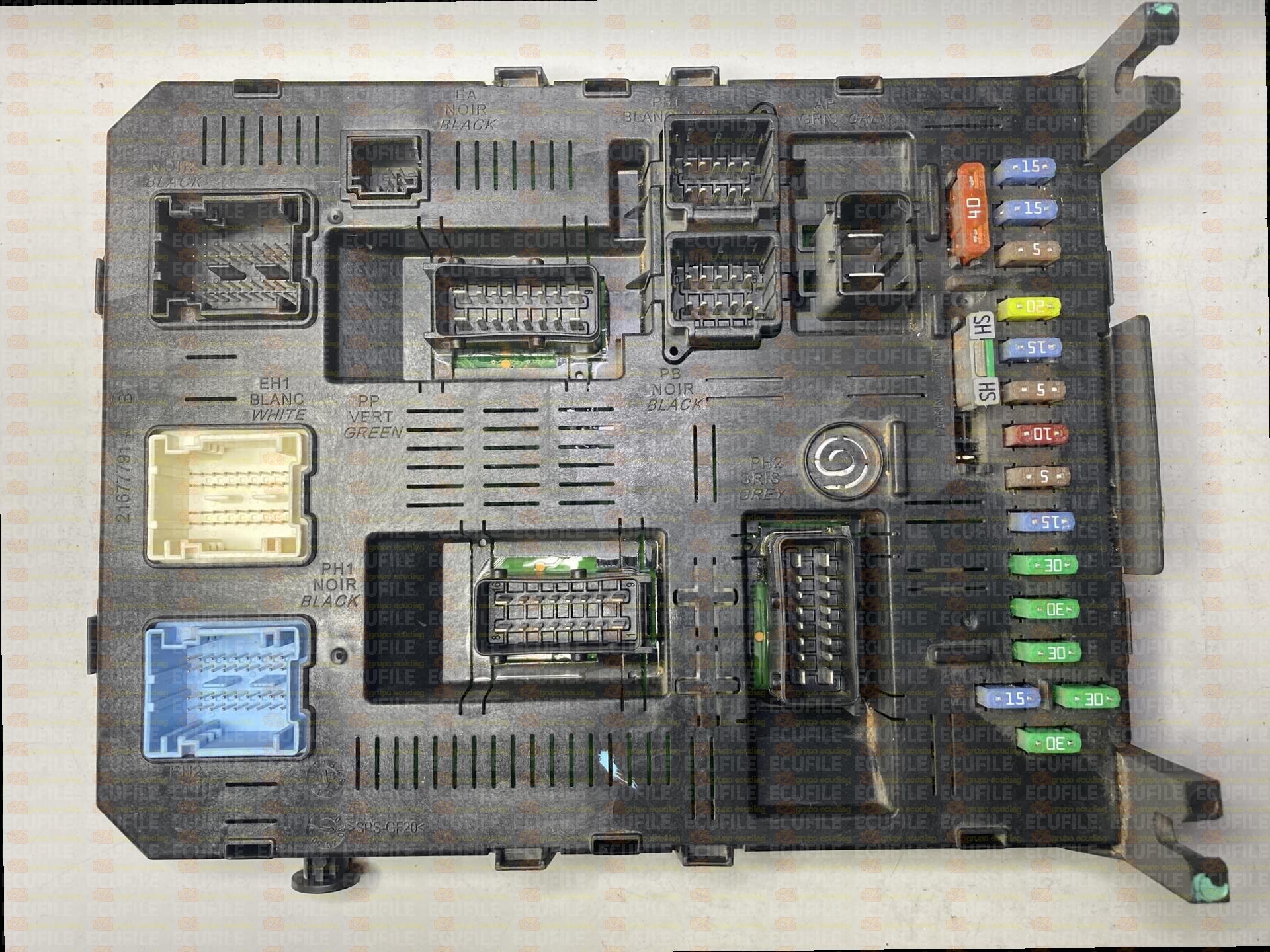 JOHNSON CONTROLS BSI 2004 H02-01 28118625-8A CITROEN C6 9663510280 SW 9663854080 - 09.54 SIGNATURE F6.98