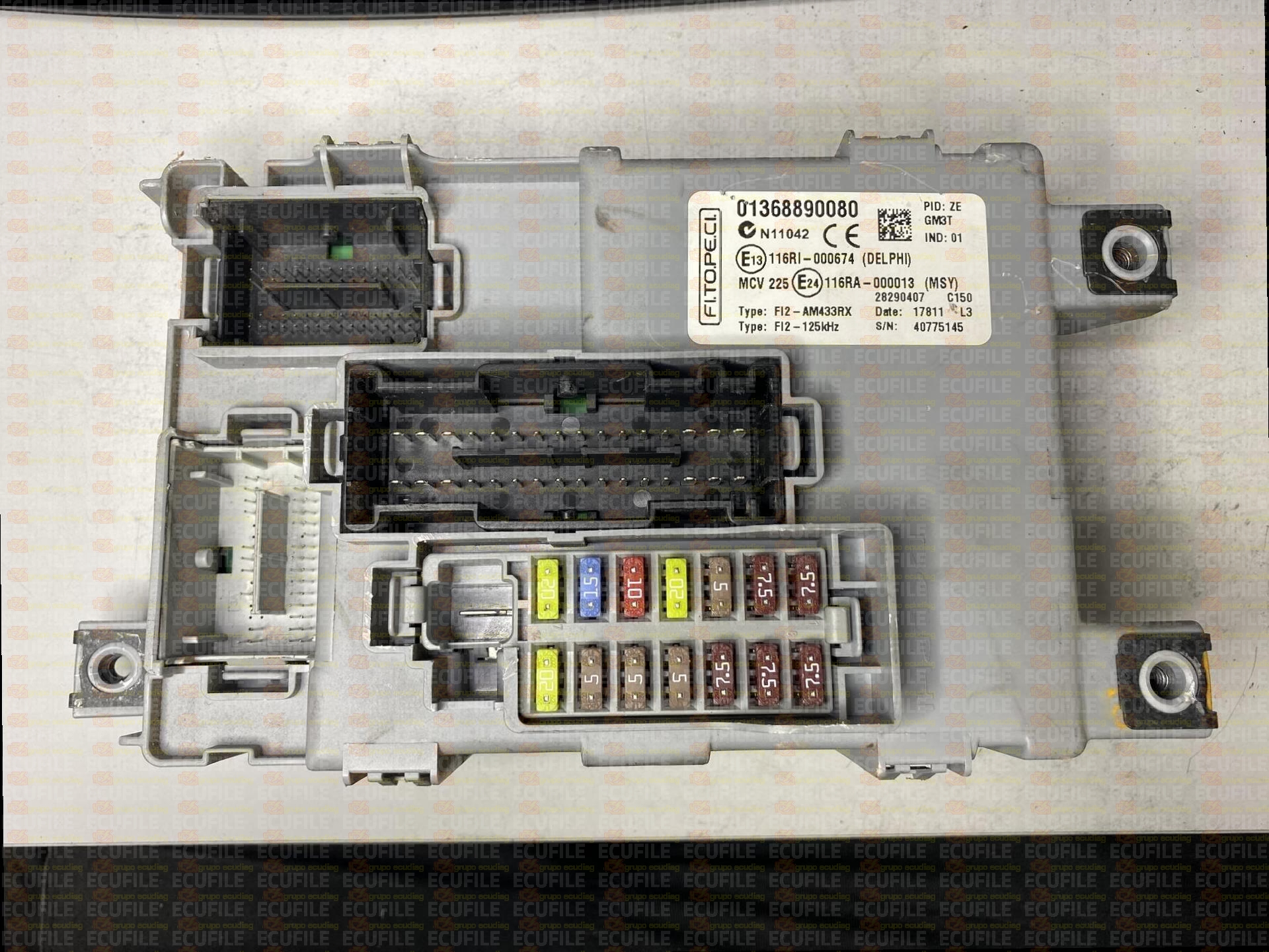 DELPHI 28290407 FIAT FIORINO CITROEN NEMO PEUGEOT BEEPER 01368890080