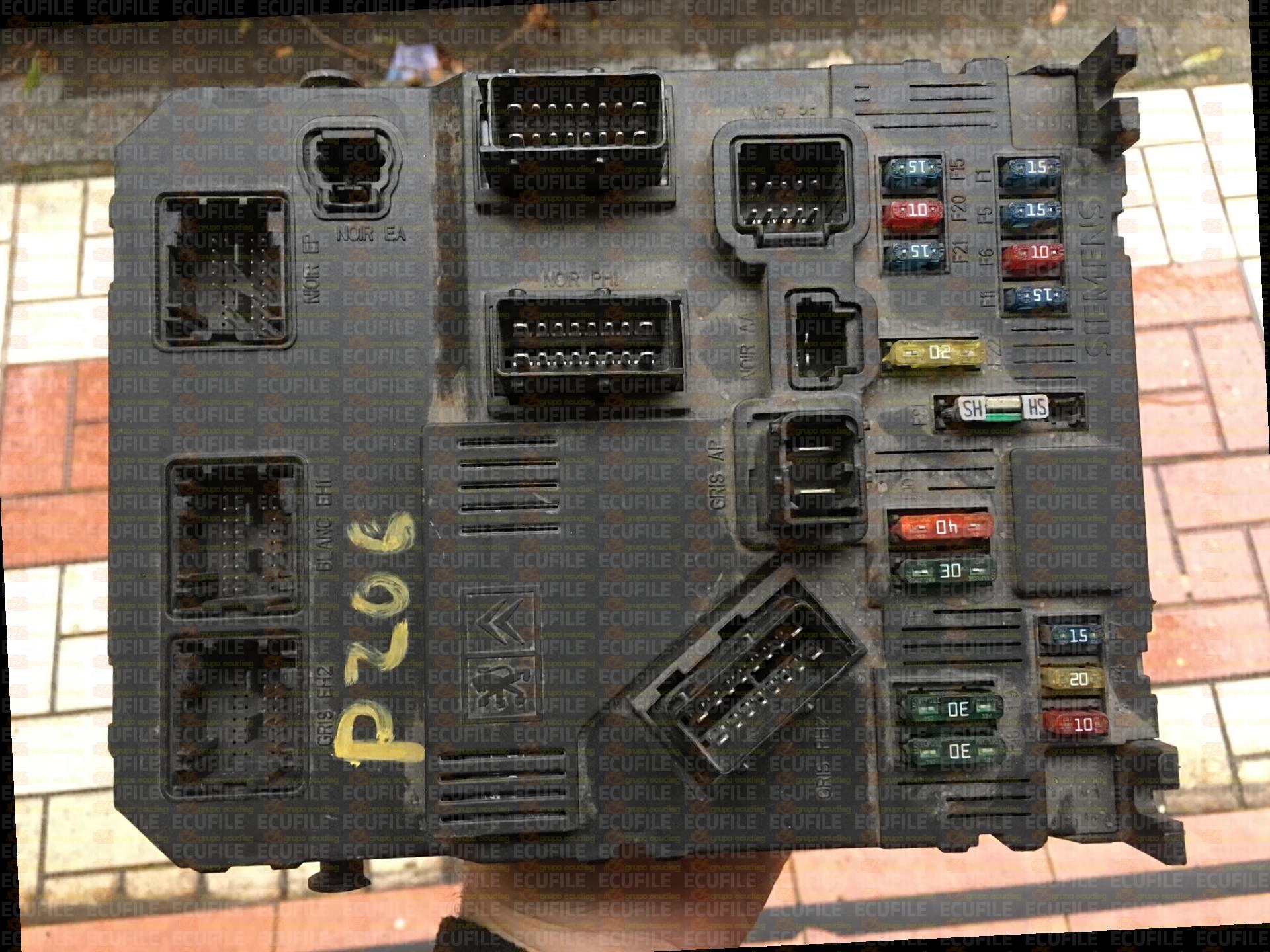 SIEMENS BSI E02-00 S118085220A PEUGEOT 206 9649627880 MG 2201