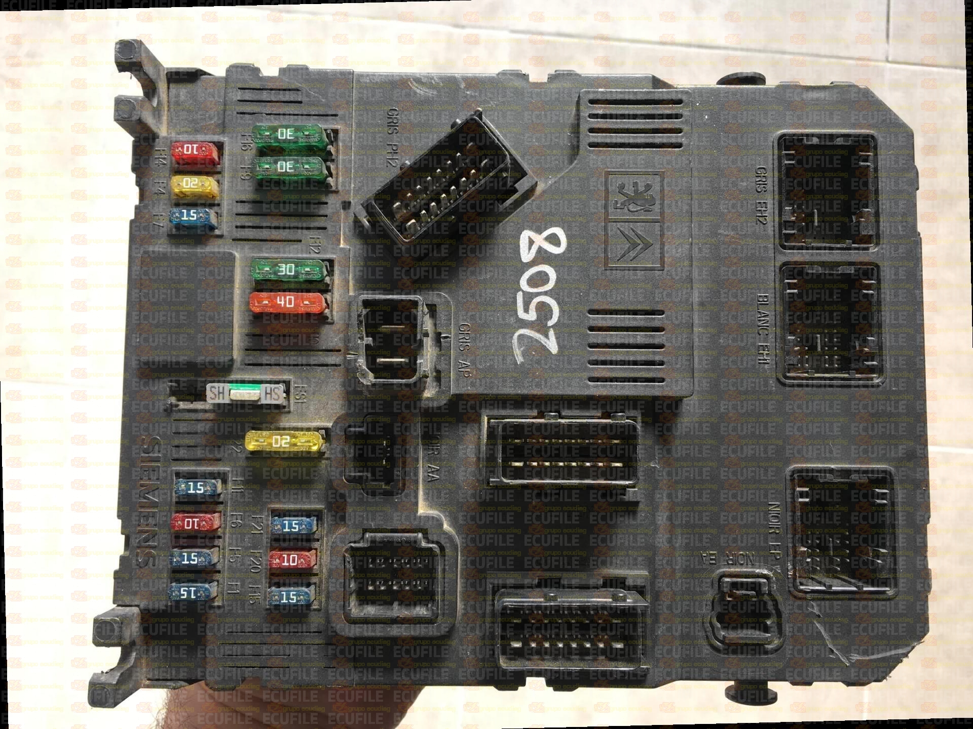 SIEMENS BSI E01-00 S118085320A CITROEN XSARA PICASSO I 9649627780 HG 1203