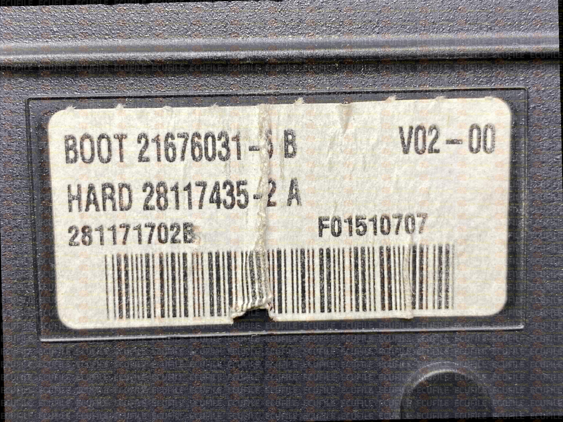 JOHNSON CONTROLS BSI 2004 H05-01 28117435-2A PEUGEOT 307 9661940480 SW 9662148580 - 09.08 SIGNATURE 77.E8
