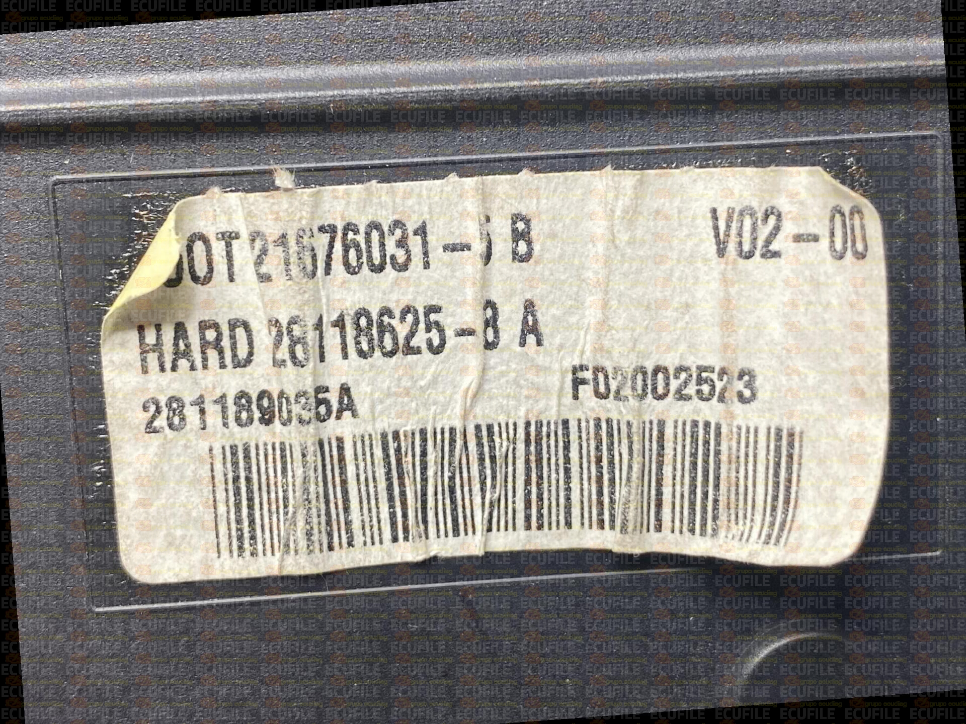 JOHNSON CONTROLS BSI 2004 H02-01 28118625-8A CITROEN C6 9663510280 SW 9663854080 - 09.54 SIGNATURE F6.98