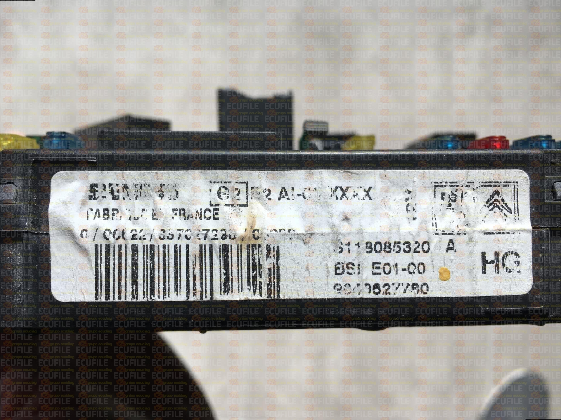 SIEMENS BSI E01-00 S118085320A CITROEN XSARA PICASSO I 9649627780 HG 1203