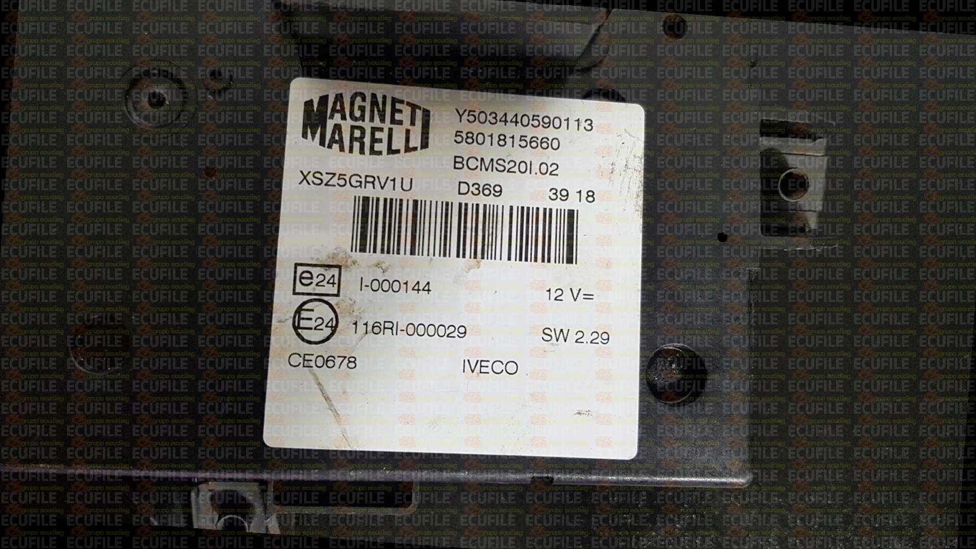 MAGNETI MARELLI BCMS20I.02 503440590113 IVECO DAILY 5801815660
