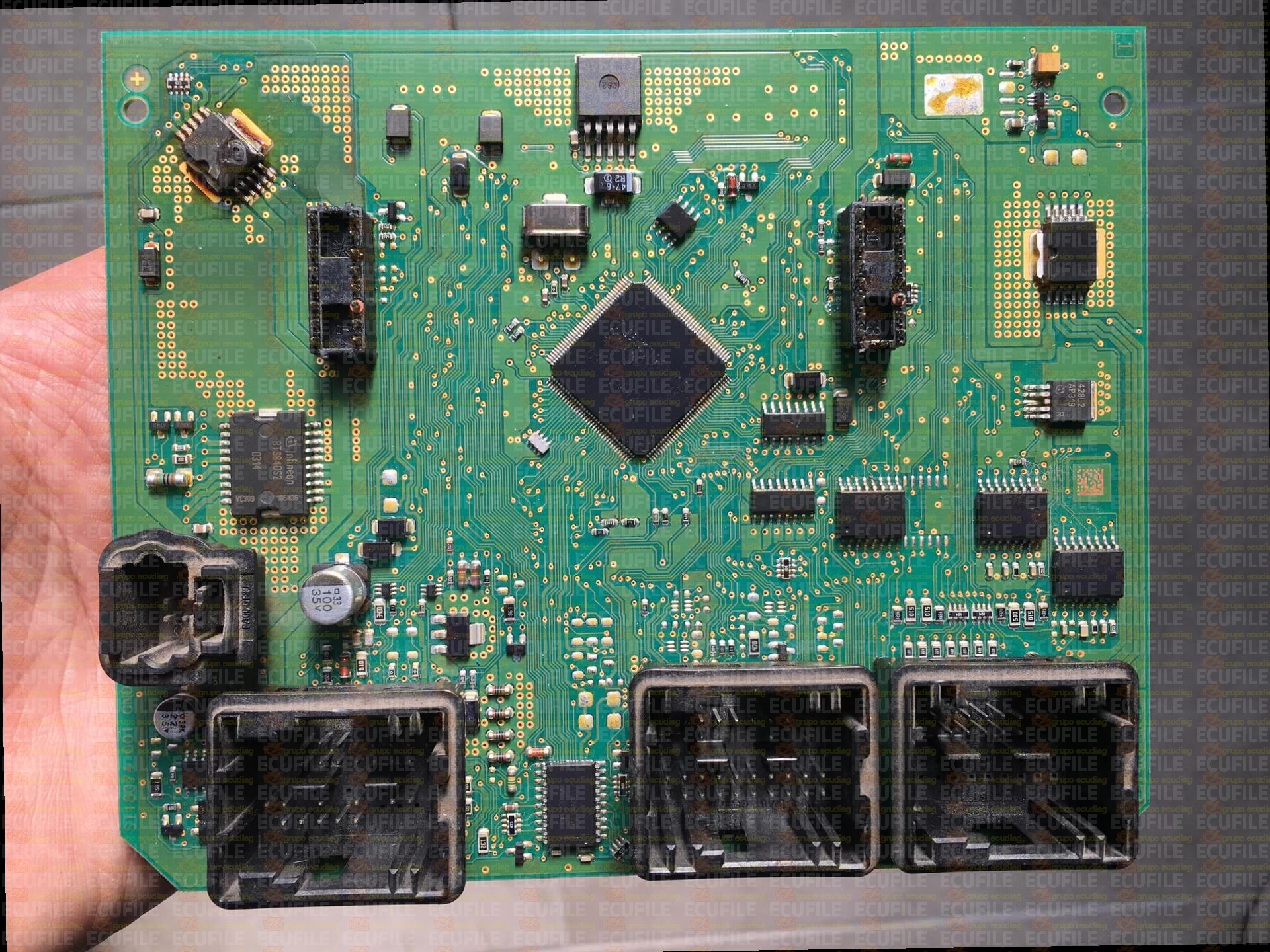 SIEMENS BSI E01-00 S118085320B CITROEN BERLINGO II PEUGEOT PARTNER 9650584580 HG 1120