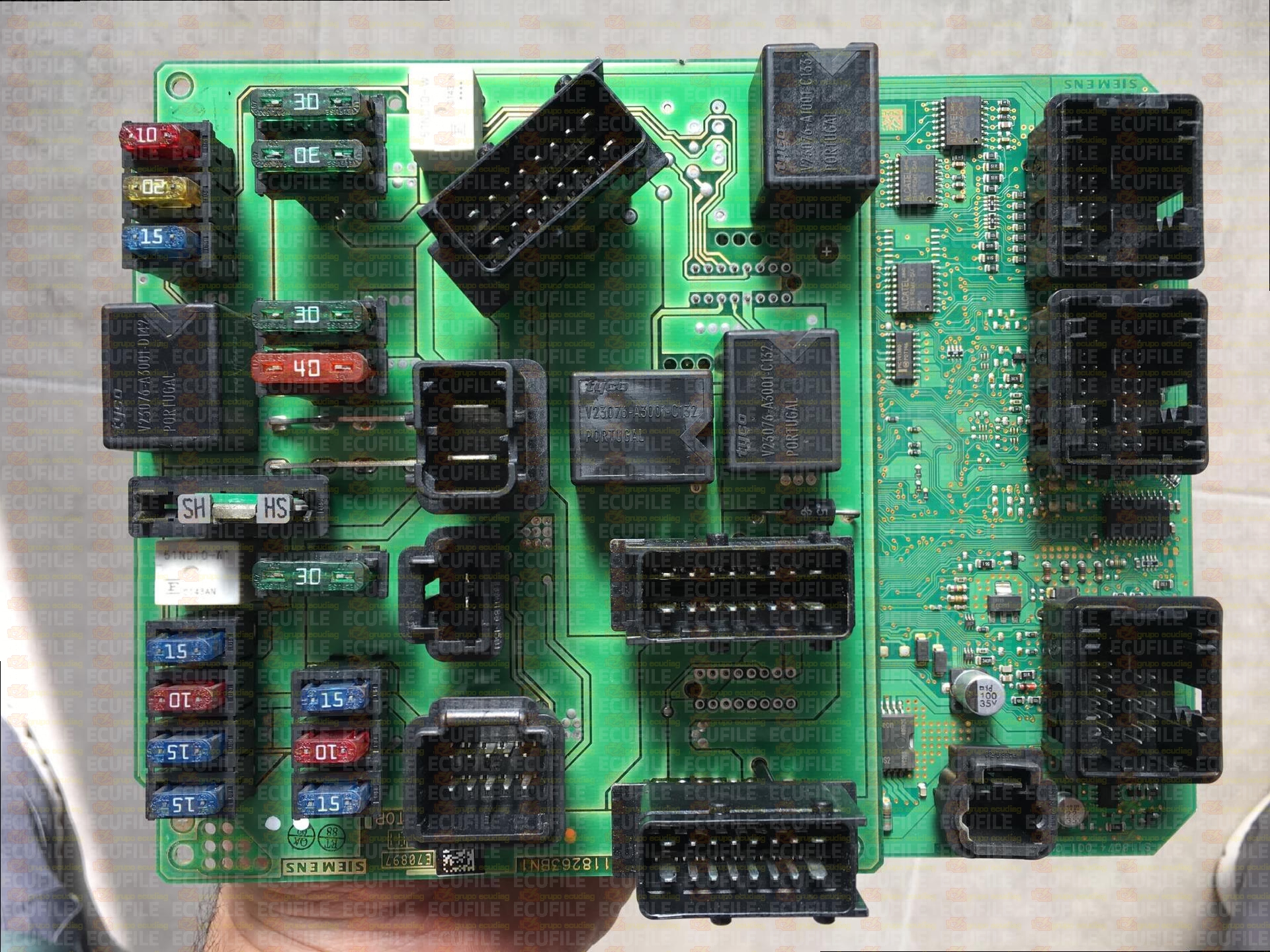 SIEMENS BSI E02-00 S118085210E PEUGEOT 206 9646777380 MG 1700