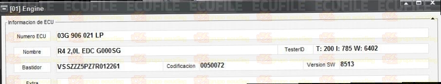 BOSCH EDC16U34-3.41 0281013283 SEAT ALTEA I TOLEDO III 2.0 TDI 140HP 03G906021LP 1037379745-8513