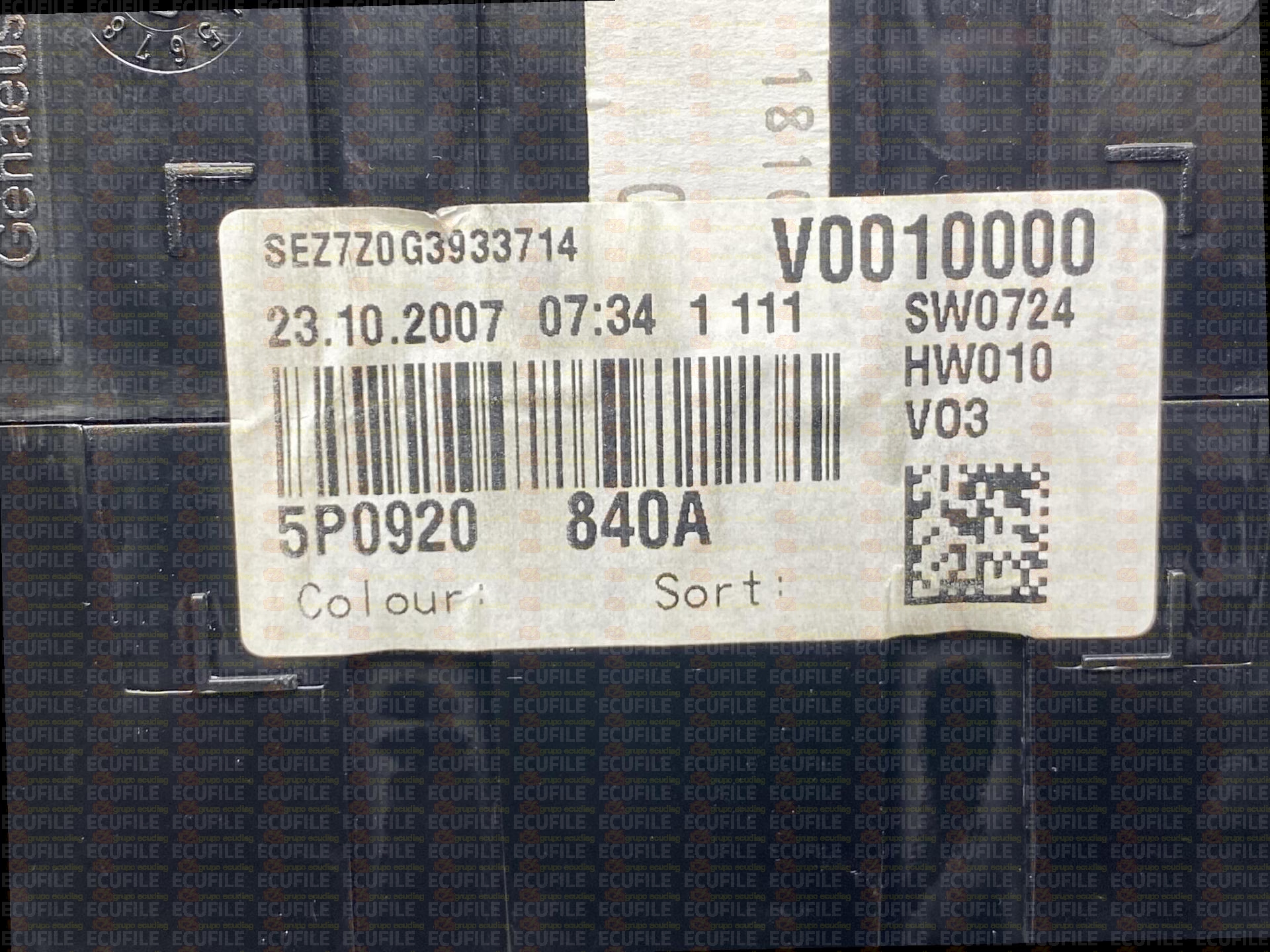 SIEMENS VDO 110080281006 SEAT ALTEA I LEON II TOLEDO III 5P0920840A SW0724