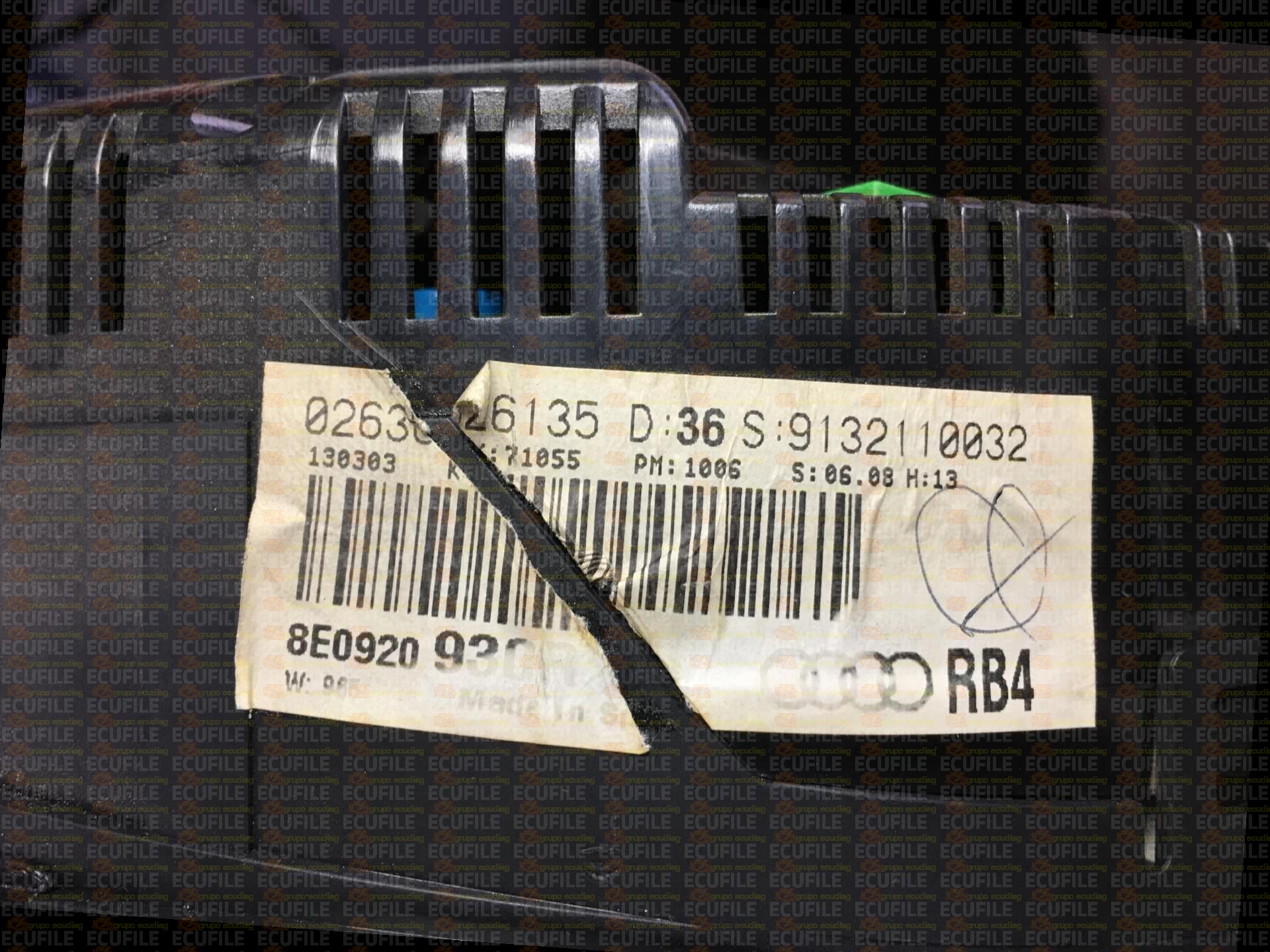 BOSCH 0263626135 AUDI A4 8E0920930R
