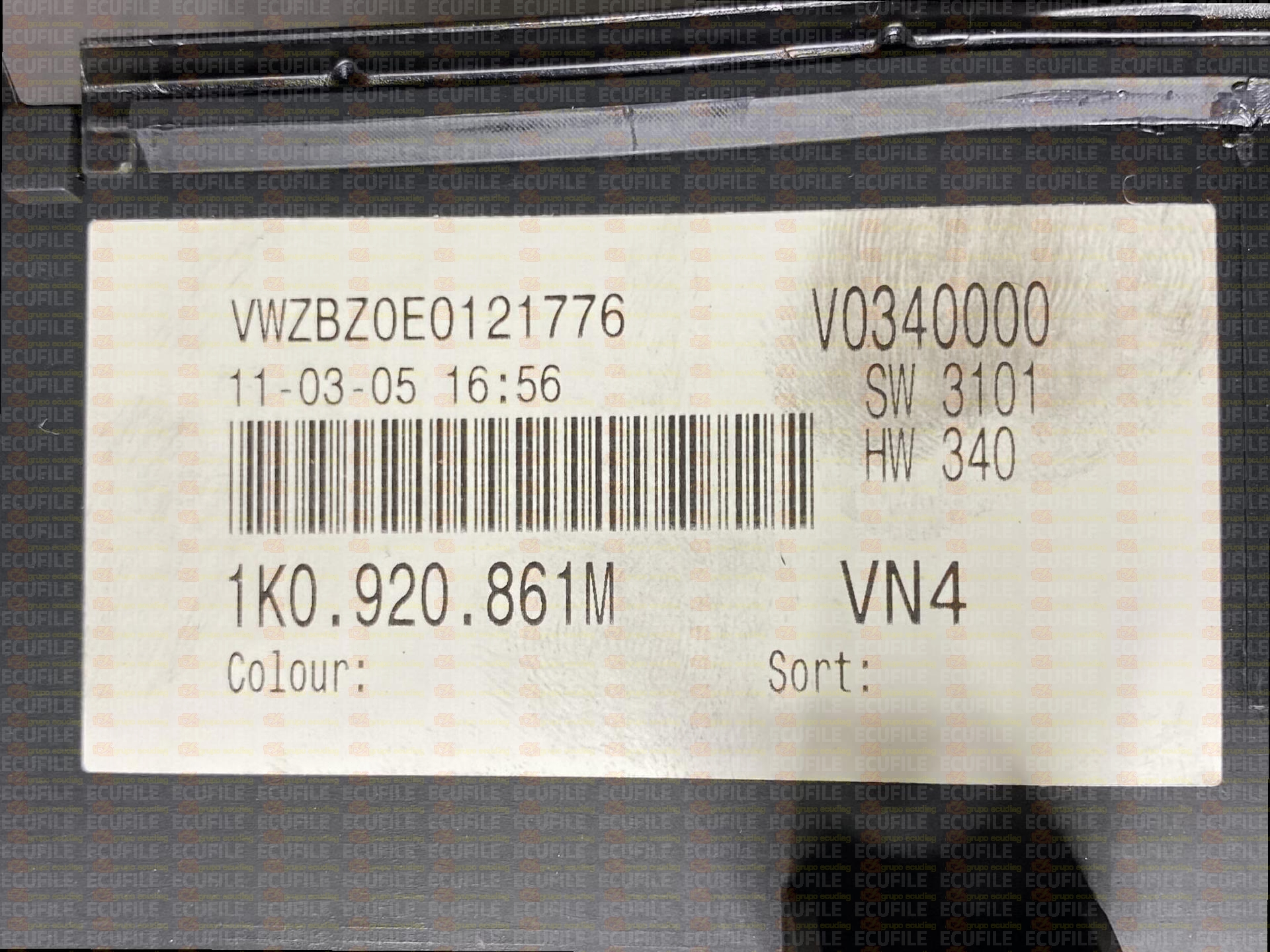 VISTEON VP4V1F-10849-NL VOLKSWAGEN GOLF V 1K0920861M 3101