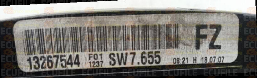 SIEMENS VDO OPEL ASTRA H 13267544 FZ SW 7.655