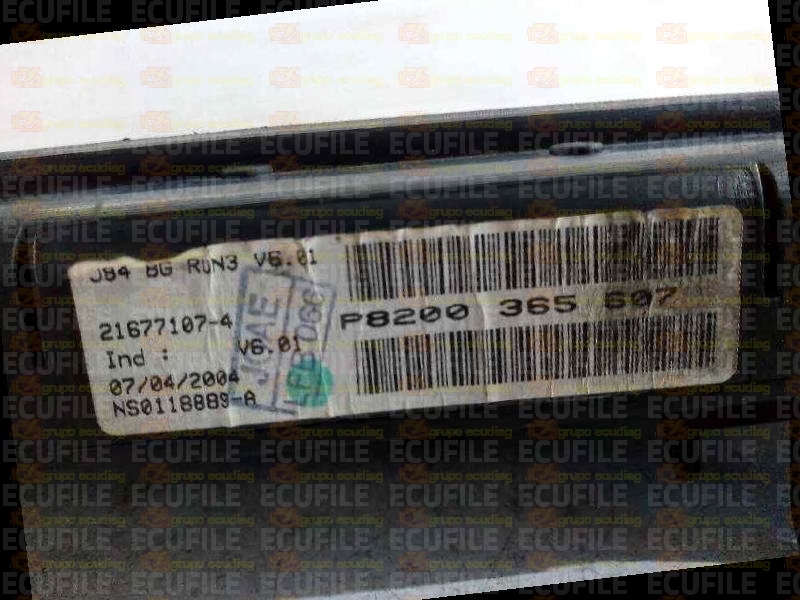 JOHNSON CONTROLS 21677107-4 RENAULT SCENIC II J84 P8200365607