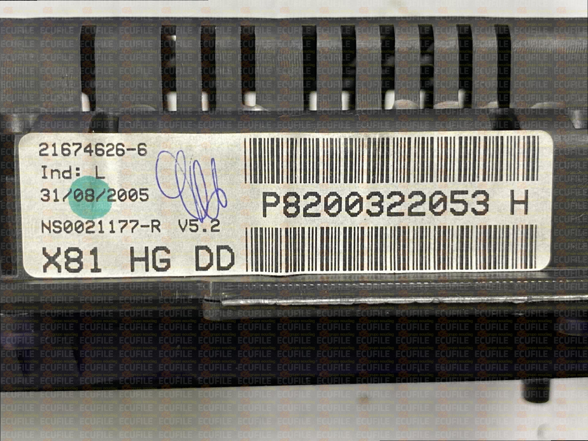 SAGEM 21674626-6 RENAULT ESPACE IV X81 P8200322053H