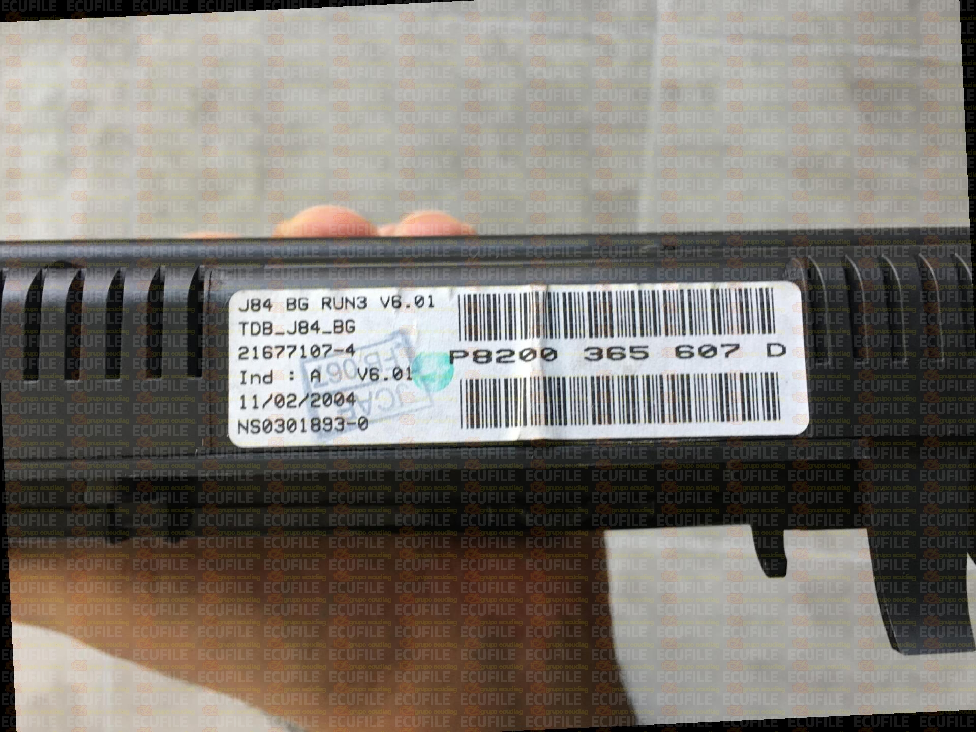 JOHNSON CONTROLS 21677107-4 RENAULT SCENIC II J84 P8200365607D