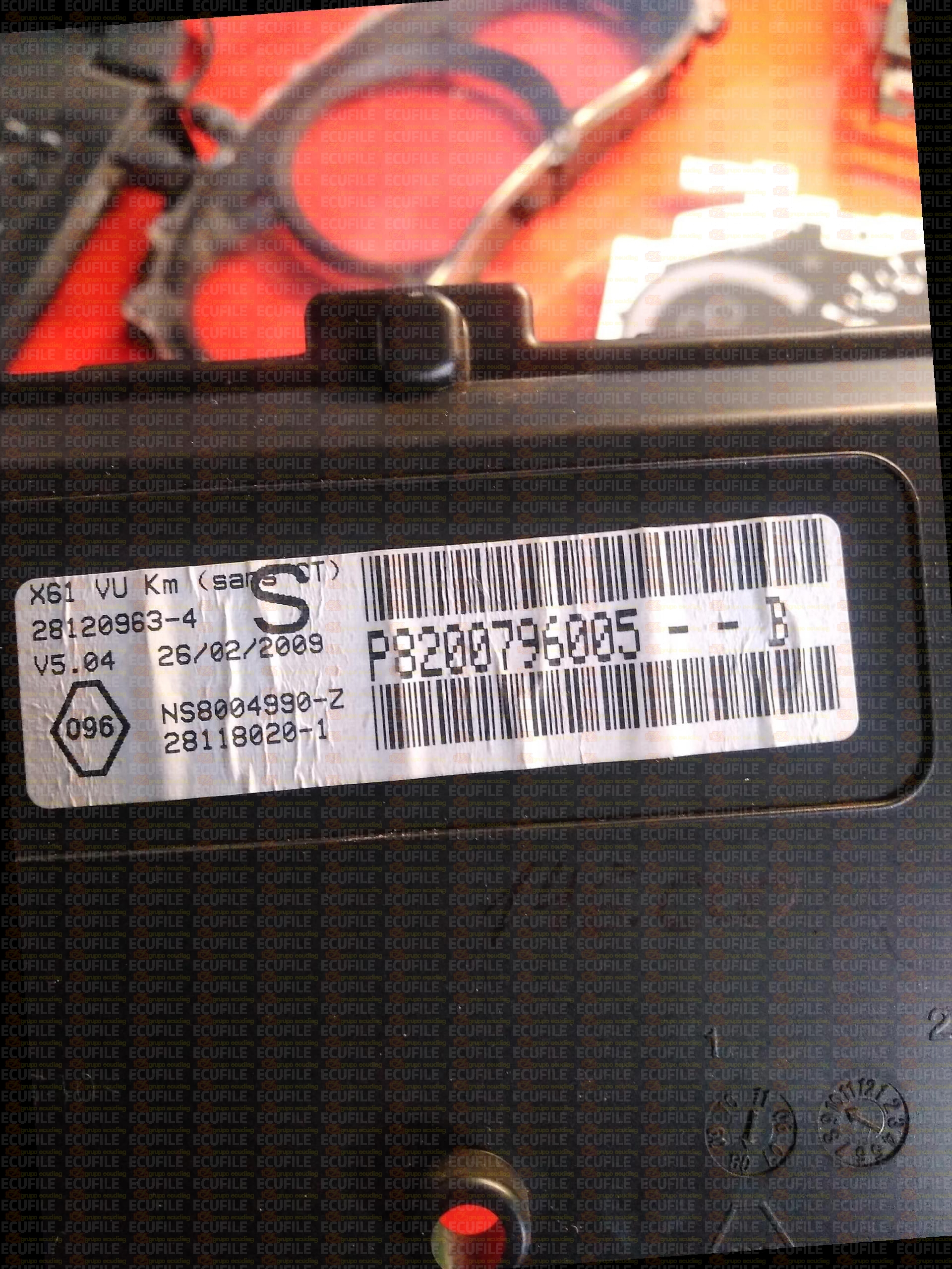 SAGEM 28120963-4 RENAULT KANGOO I X61 P8200796005--B