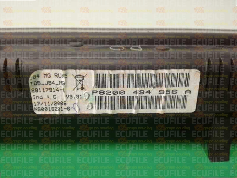 JOHNSON CONTROLS 28117914-1 RENAULT SCENIC II J84 P8200494956A
