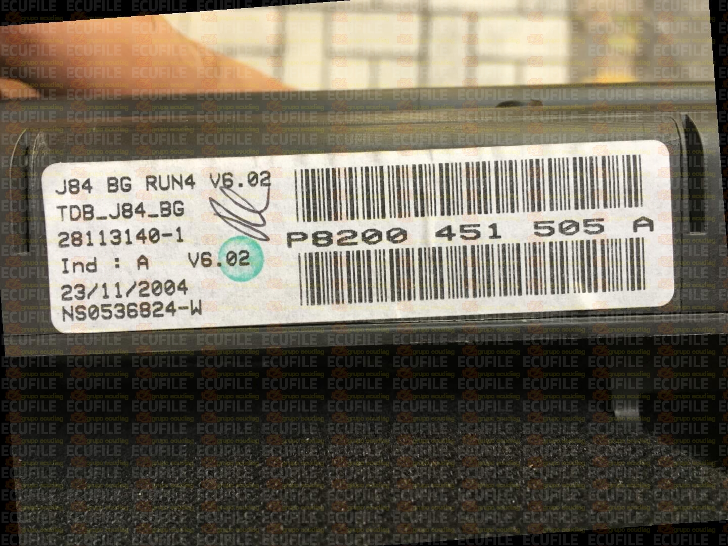 JOHNSON CONTROLS 28113140-1 RENAULT SCENIC II J84 P8200451505A