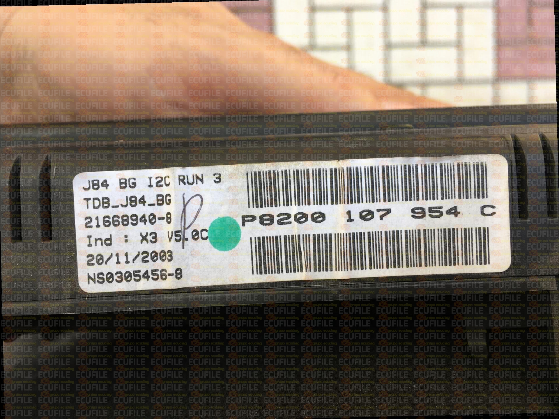 JOHNSON CONTROLS 21668940-8 RENAULT SCENIC II J84 P8200107954C