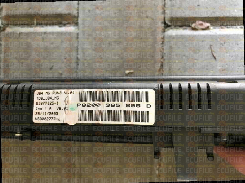 JOHNSON CONTROLS 21677125-1 RENAULT SCENIC II J84 P8200365608D