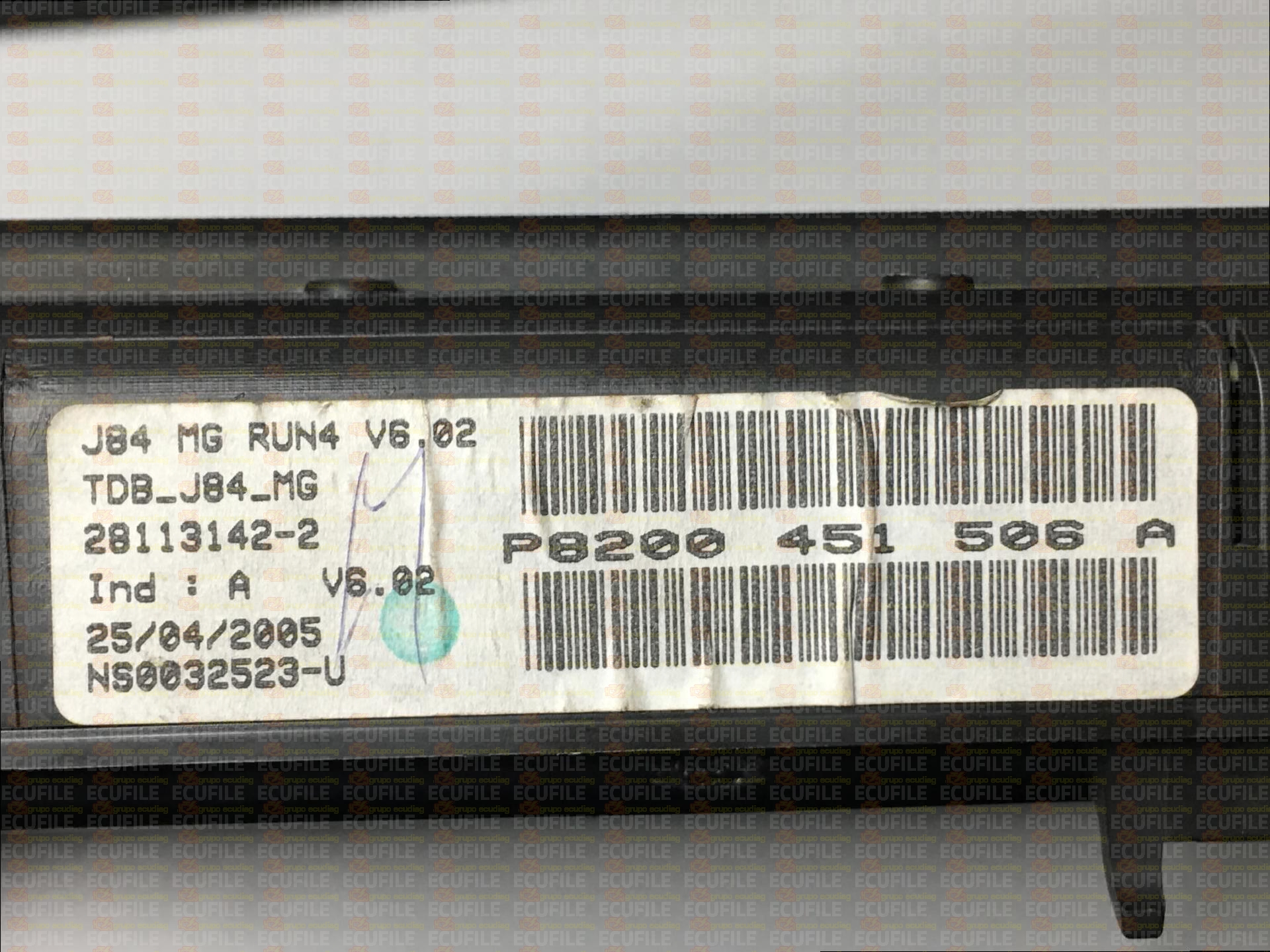 JOHNSON CONTROLS 28113142-2 RENAULT SCENIC II J84 P8200451506A