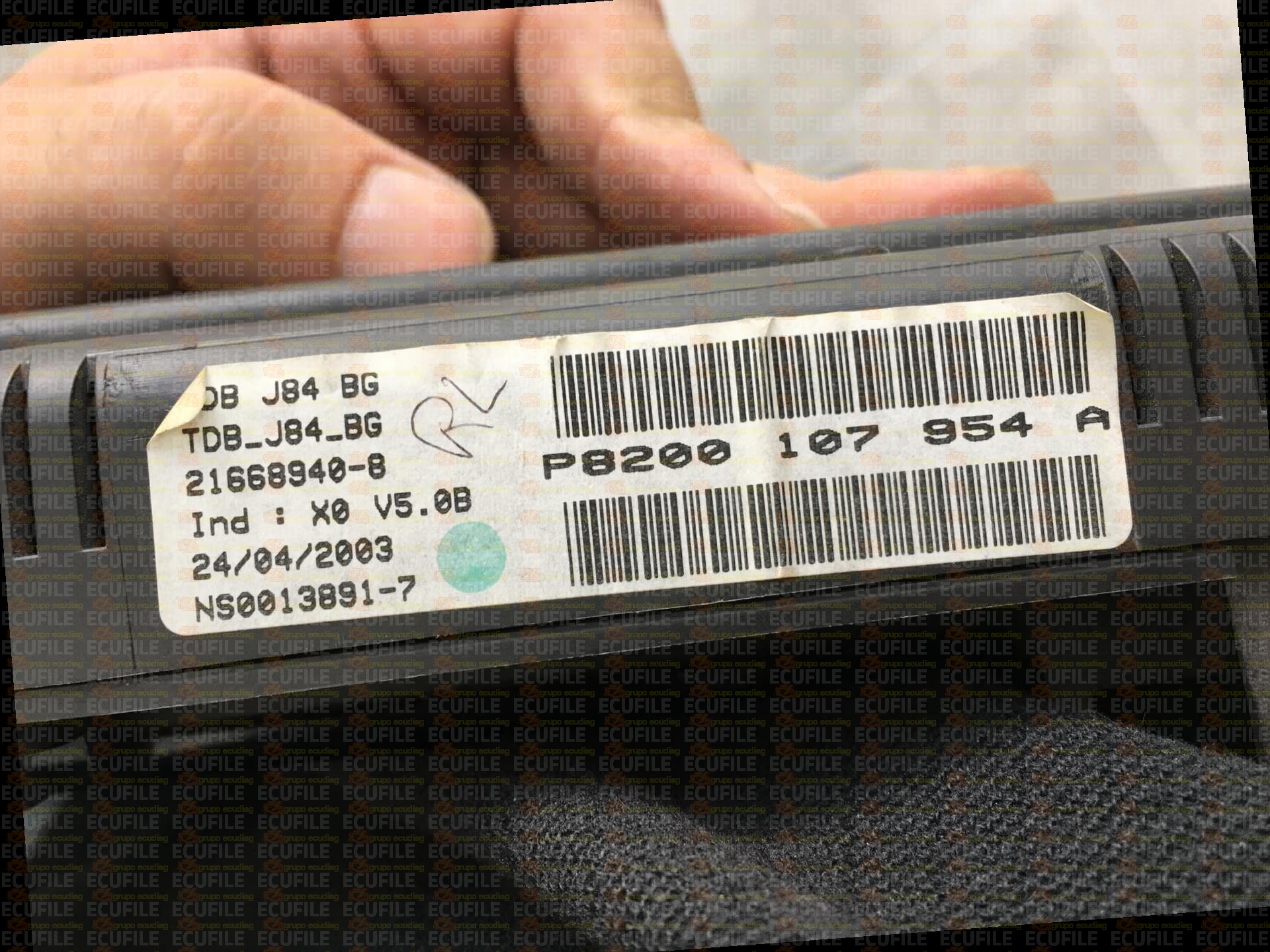 JOHNSON CONTROLS 21668940-8 RENAULT SCENIC II J84 P8200107954A