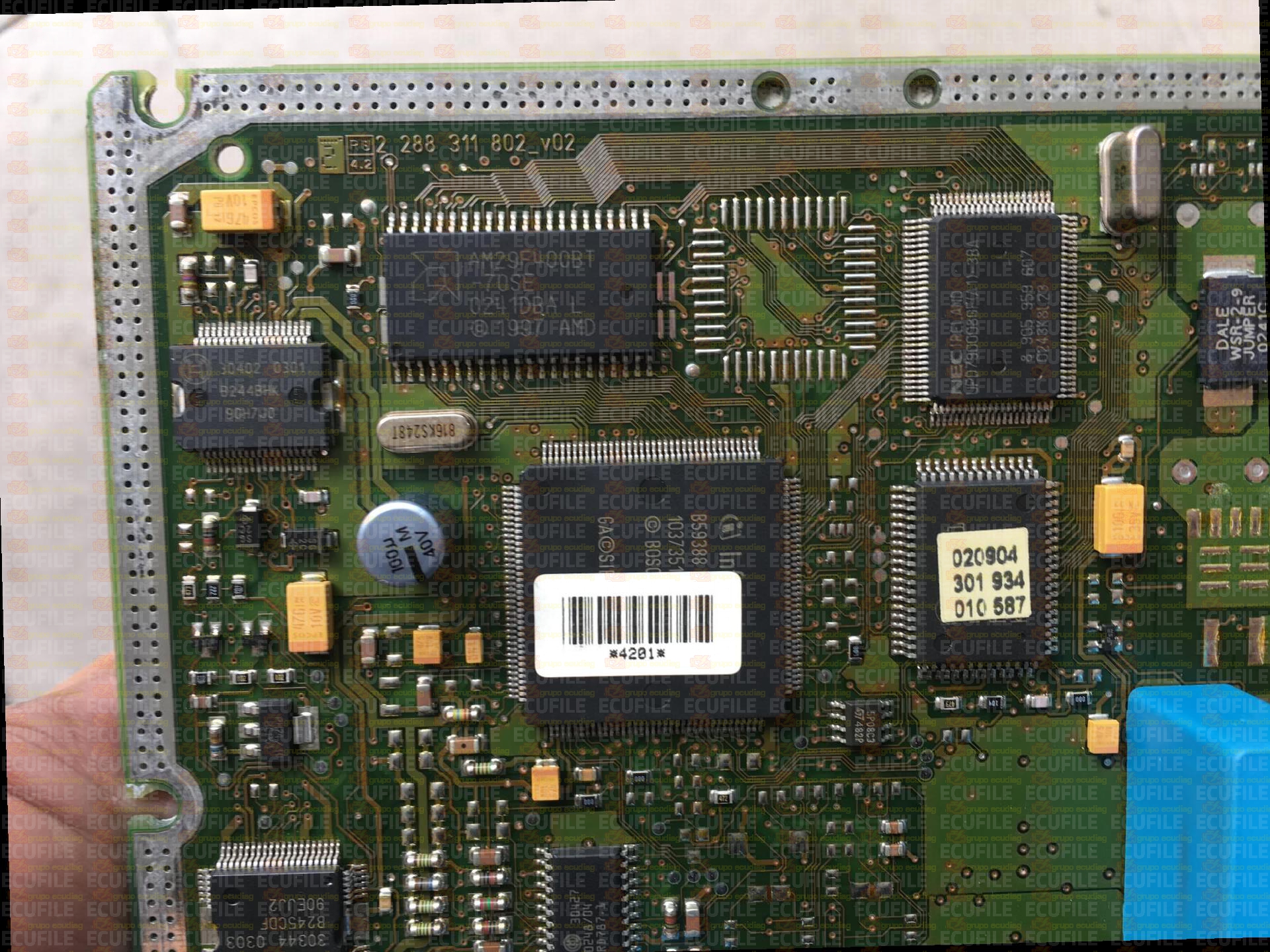 BOSCH EDC15C4-8.70 0281010587 VOLKSWAGEN LT 2.8 TDI 160HP 2D0906019C 1037365013