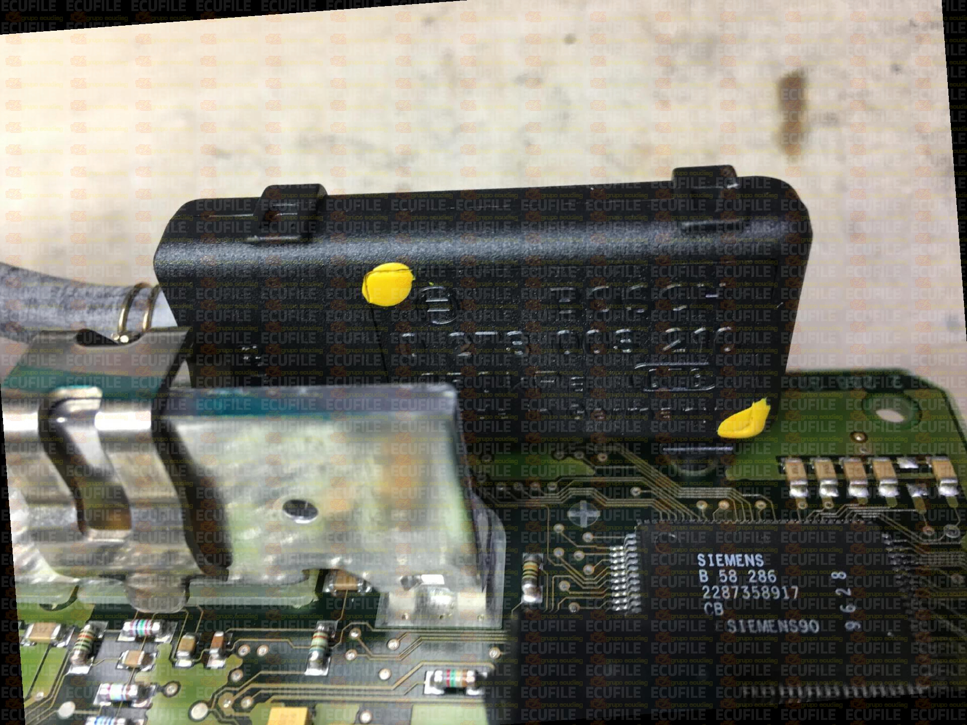 BOSCH EDCMSA15.5-5.2 0281001553-554 AUDI A4 1.9 TDI 110HP 028906021EM