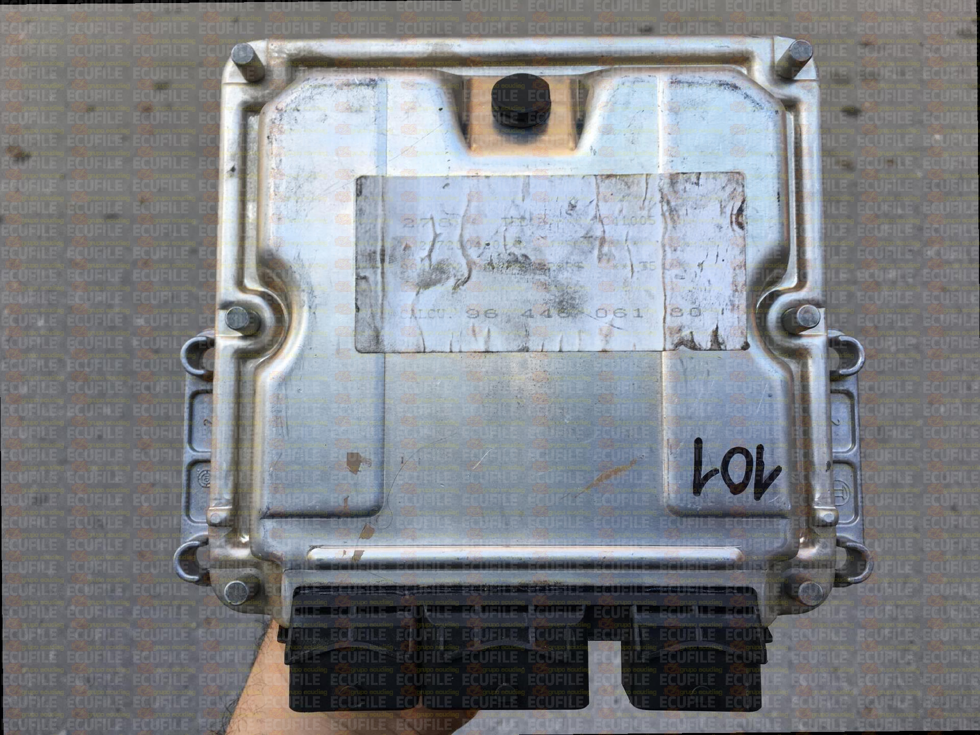 BOSCH EDC15C2-10.1 0281010779 PEUGEOT 307 2.0 HDI 110HP 9644606180 1037353725