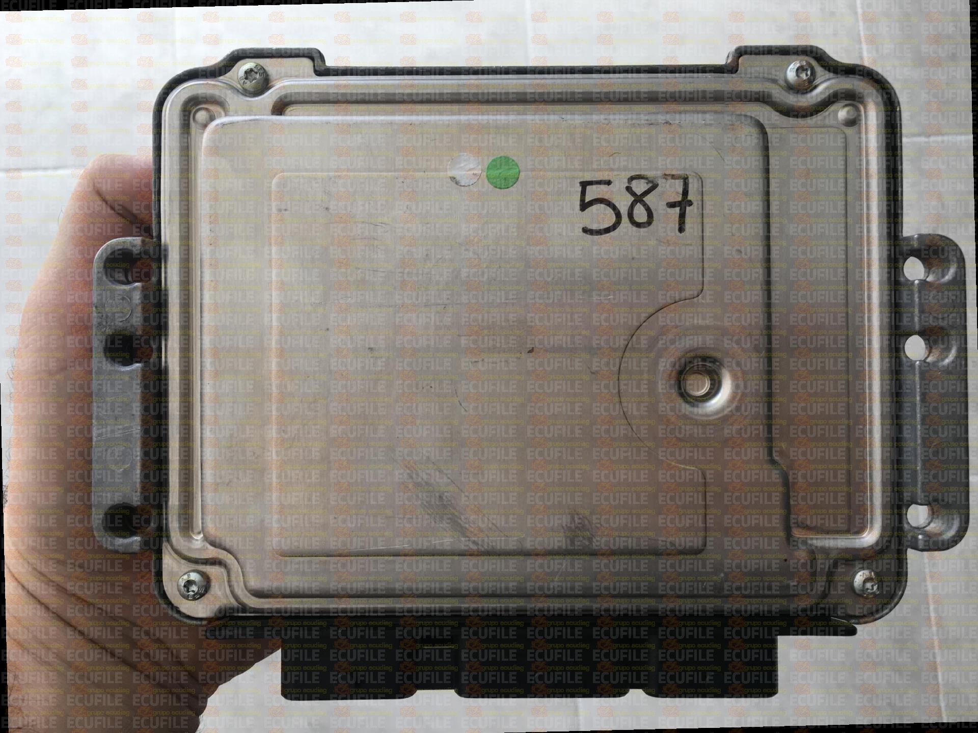 BOSCH EDC16C34-2.10 0281011627 PEUGEOT 307 1.6 HDI 110HP 9656161880 1037371081
