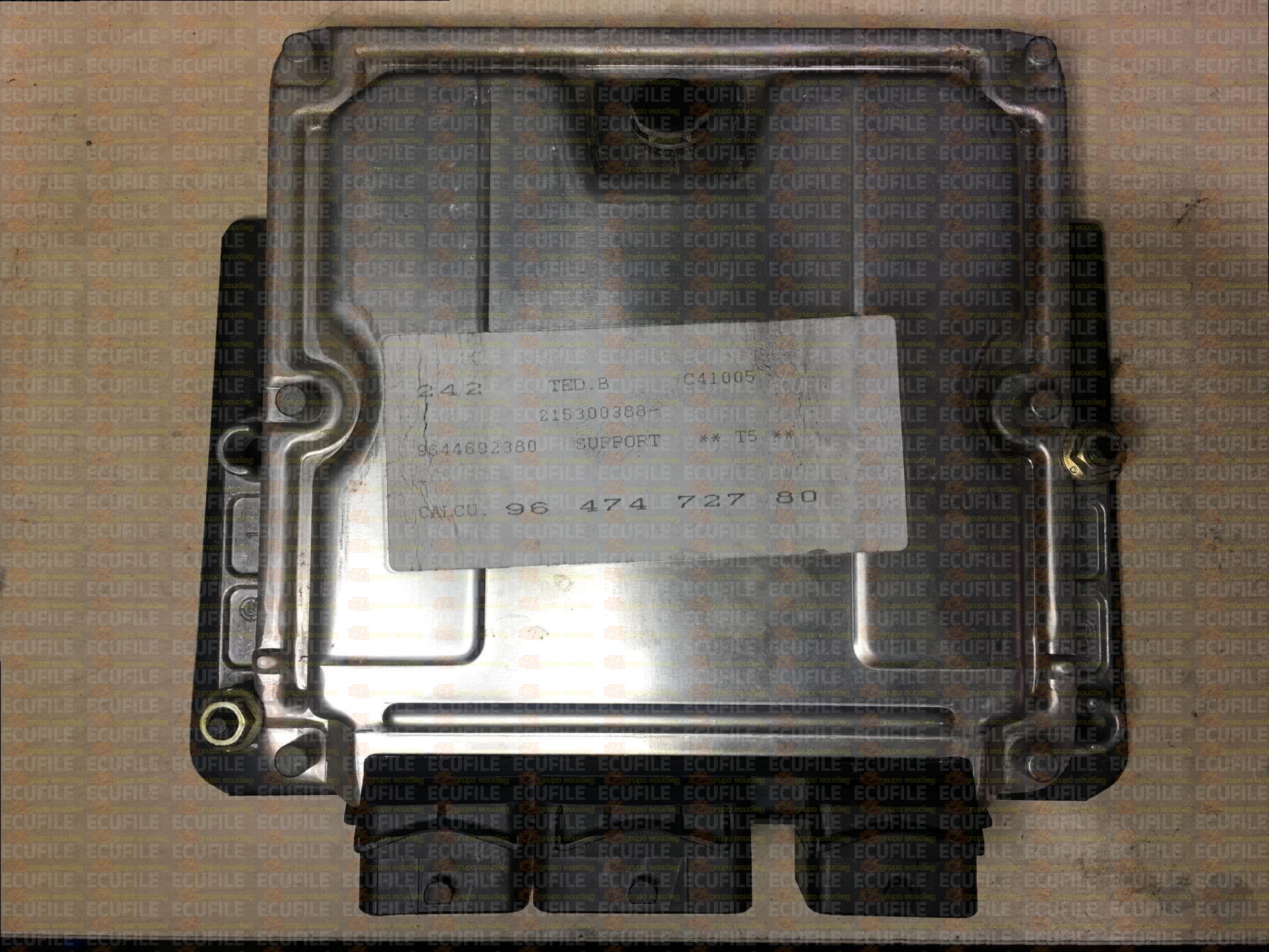 BOSCH EDC15C2-11.1 0281011081 PEUGEOT 307 2.0 HDI 110HP 9647472780 1037364193
