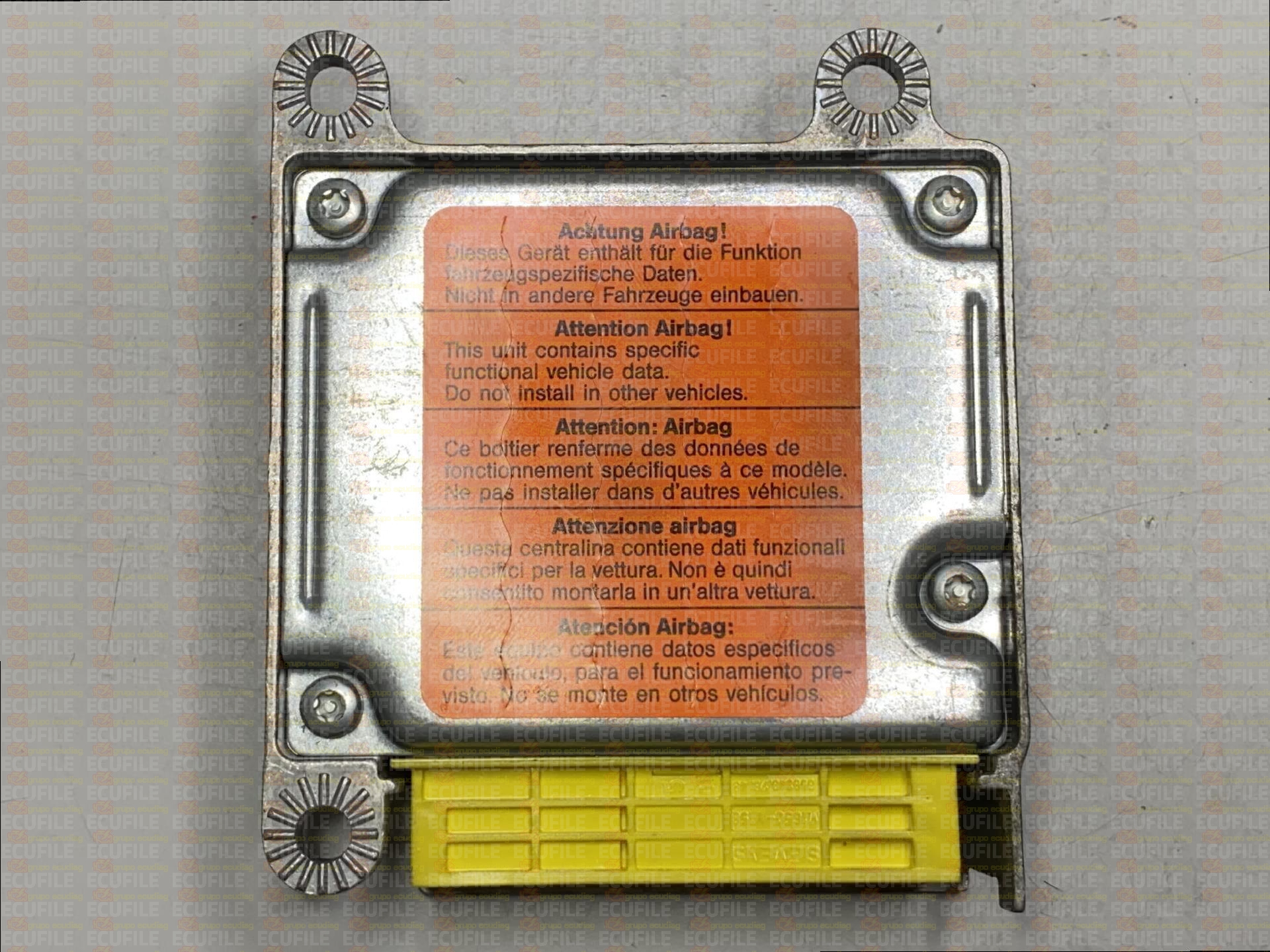 SIEMENS 5WK4163 SKODA OCTAVIA 1J0909603 VW3 INDEX 11 GERNIKAUTO - VIZCAYA EEPROM MC68HC11E9.CLEAR