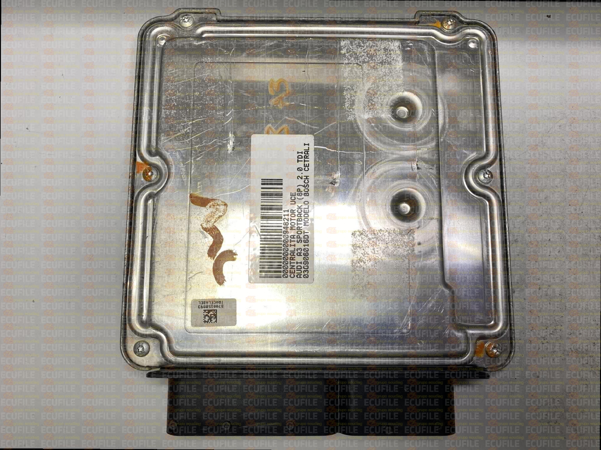 BOSCH EDC16U1-5.41 0281011892 AUDI A3 2.0 TDI 140HP 03G906016DT 7000 - 1037372603