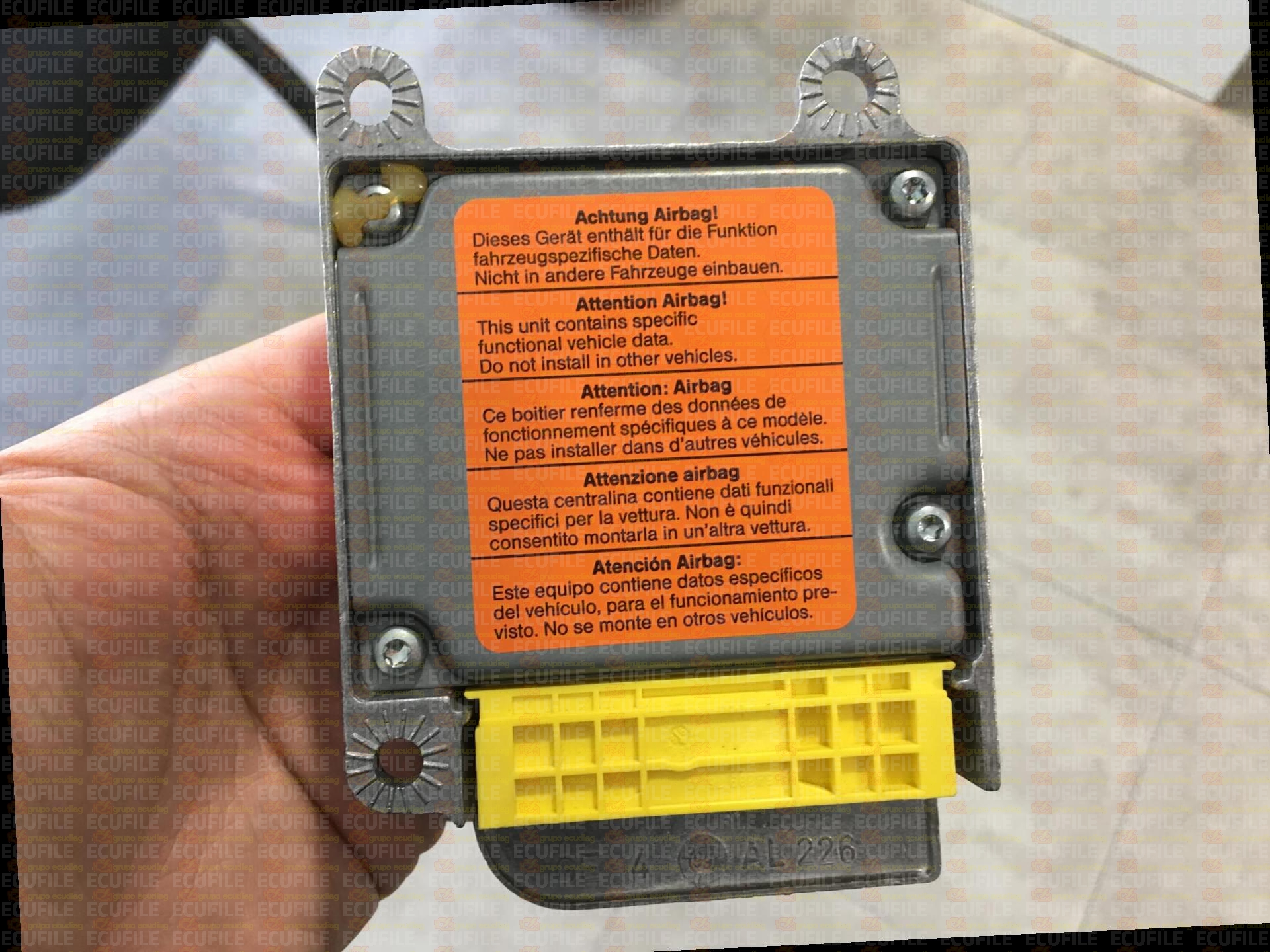 SIEMENS 5WK42867 VOLKSWAGEN BORA 6Q0909605A VW5 INDEX 02