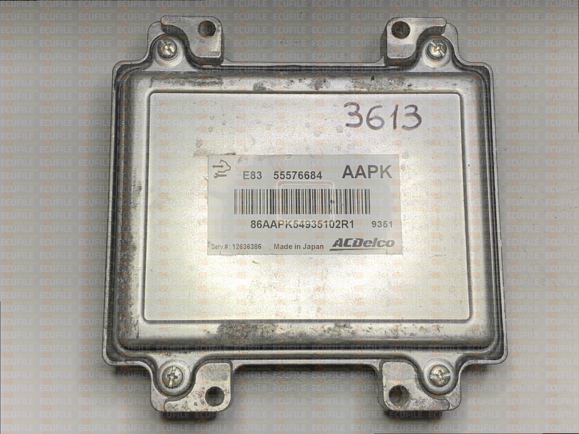 ACDELCO HITACHI E83 12636386 OPEL CORSA D 1.2i 85HP 55576684 12637490-AAPK